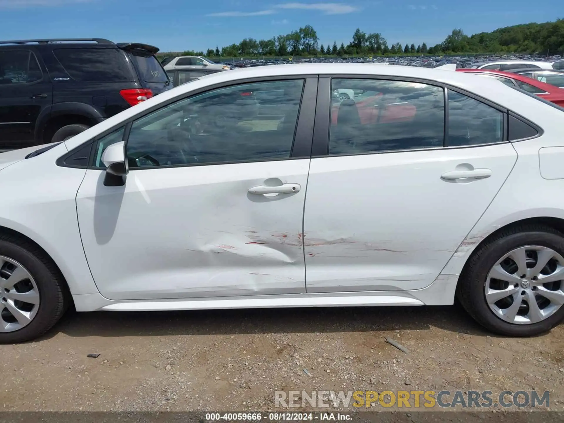 14 fotografías del automóvil dañado 5YFB4MDE1PP063098 TOYOTA COROLLA 2023