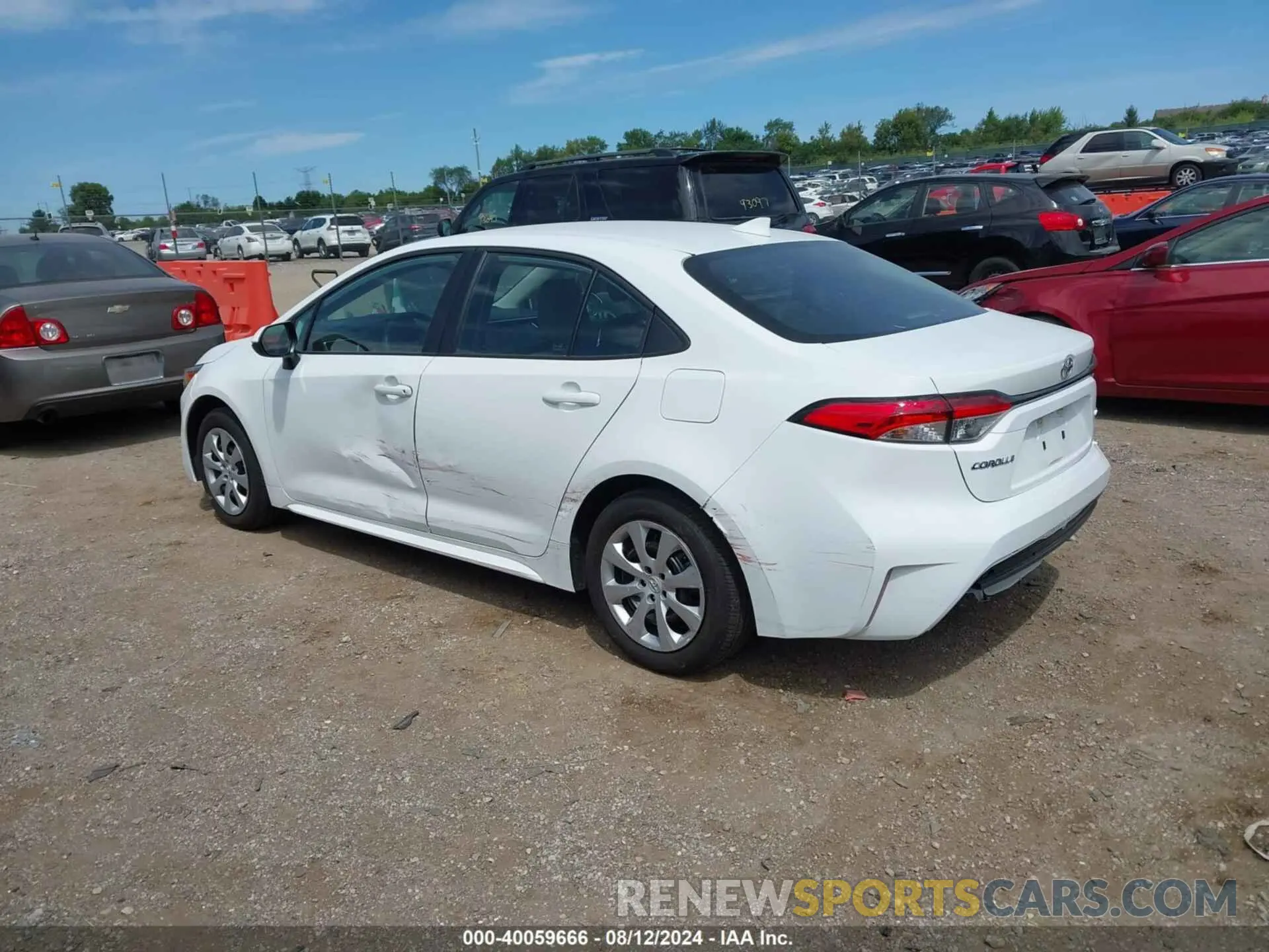 3 fotografías del automóvil dañado 5YFB4MDE1PP063098 TOYOTA COROLLA 2023