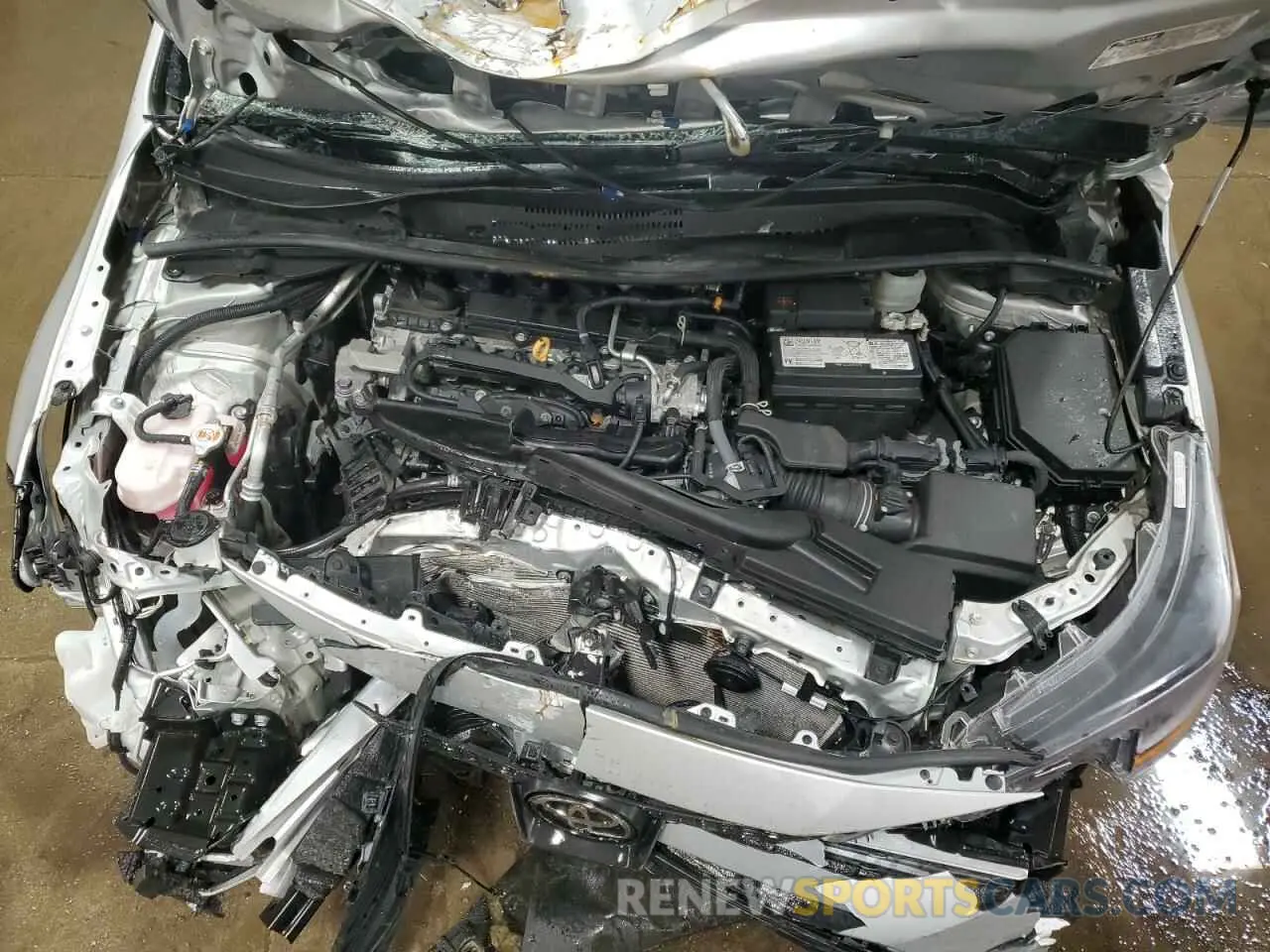 11 fotografías del automóvil dañado 5YFB4MDE1PP073081 TOYOTA COROLLA 2023
