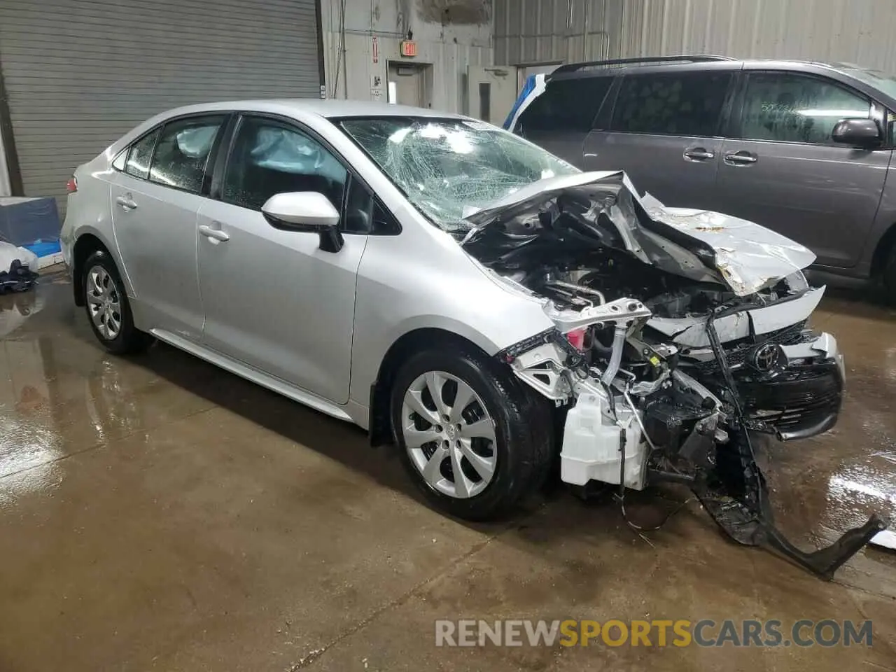 4 fotografías del automóvil dañado 5YFB4MDE1PP073081 TOYOTA COROLLA 2023