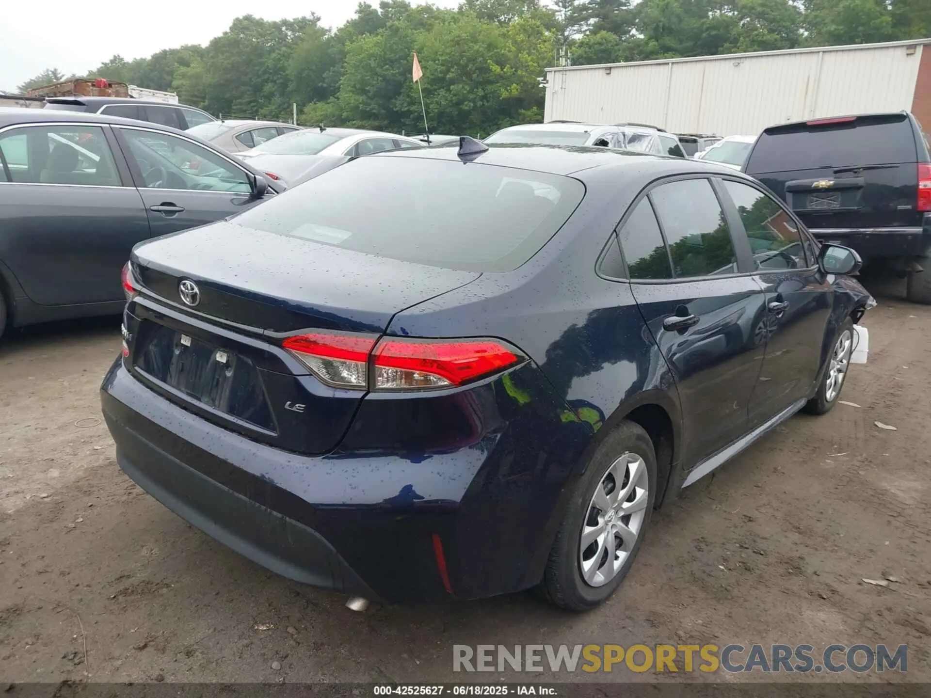 4 fotografías del automóvil dañado 5YFB4MDE1PP077499 TOYOTA COROLLA 2023