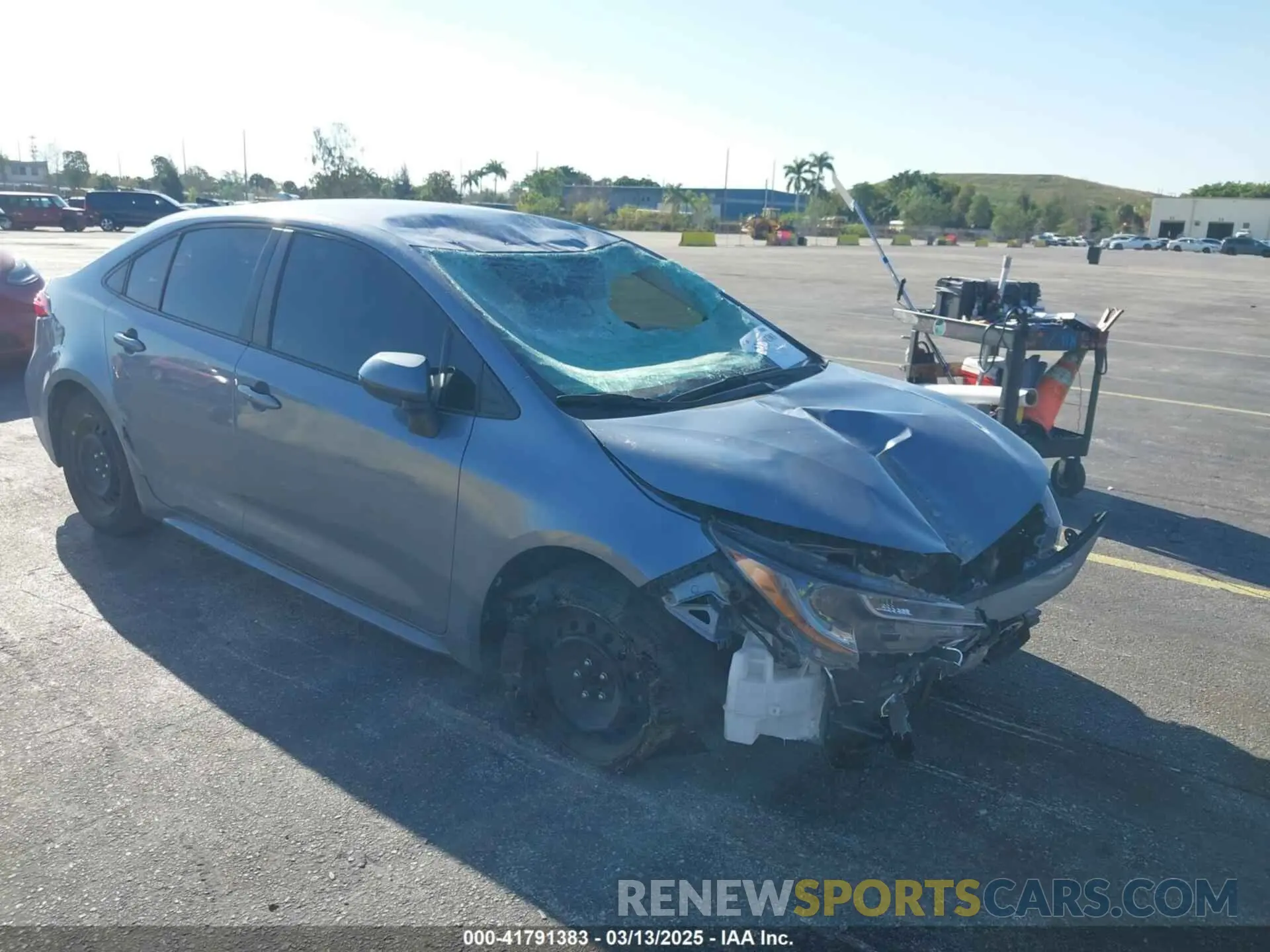 1 fotografías del automóvil dañado 5YFB4MDE1PP078748 TOYOTA COROLLA 2023