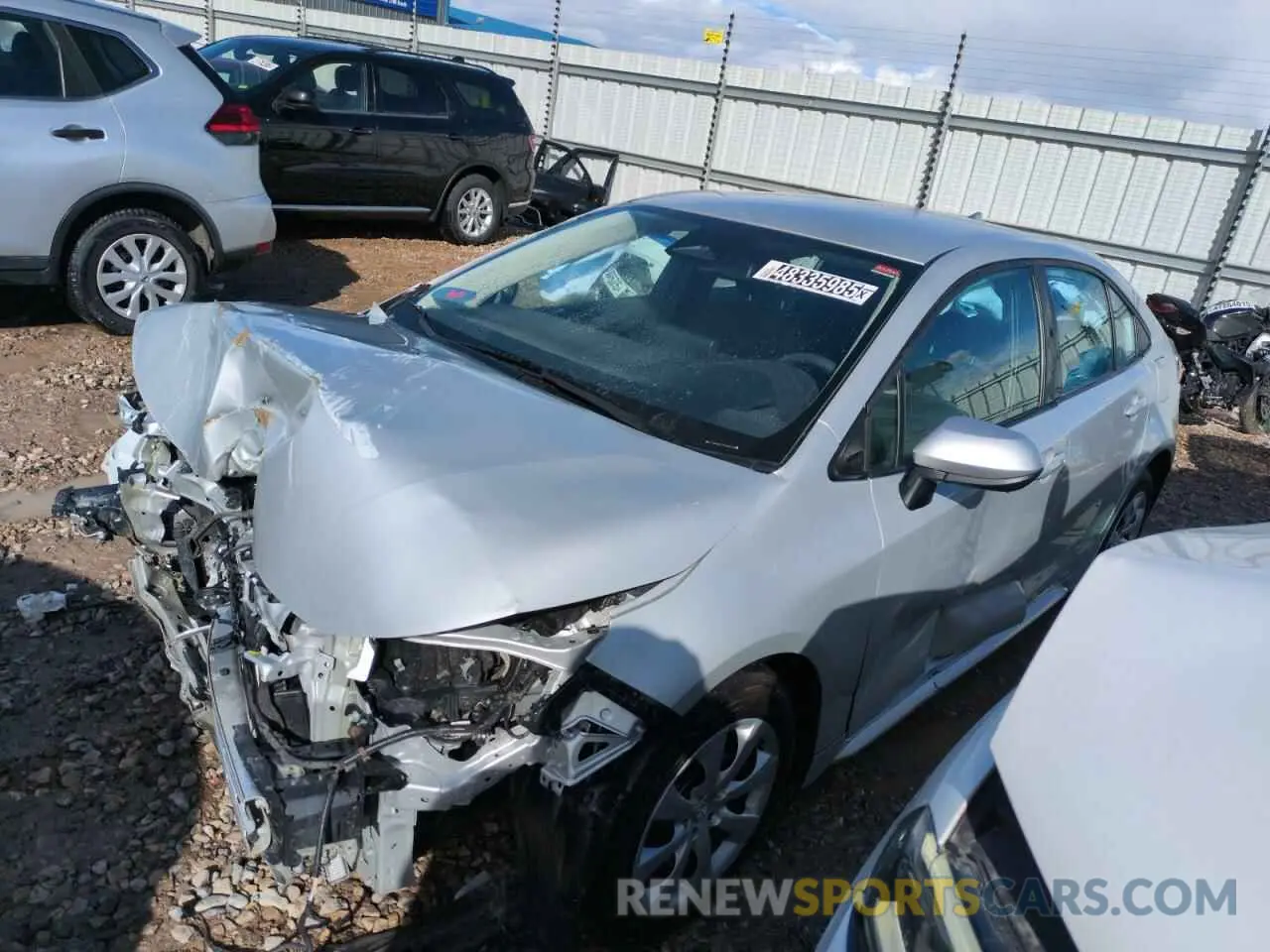 1 fotografías del automóvil dañado 5YFB4MDE2PP002018 TOYOTA COROLLA 2023