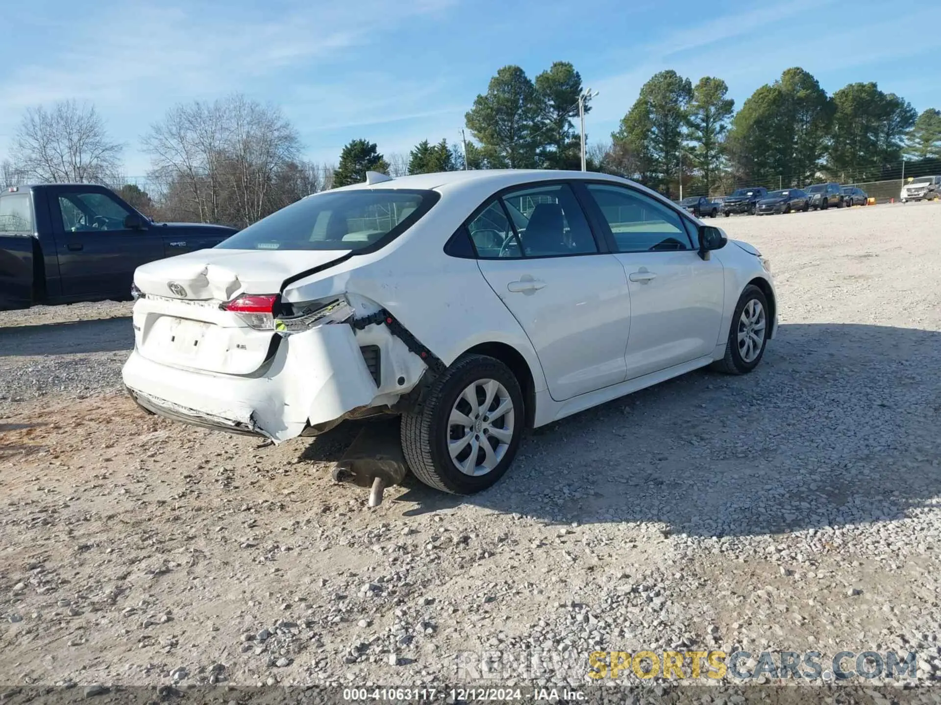4 fotografías del automóvil dañado 5YFB4MDE2PP002486 TOYOTA COROLLA 2023