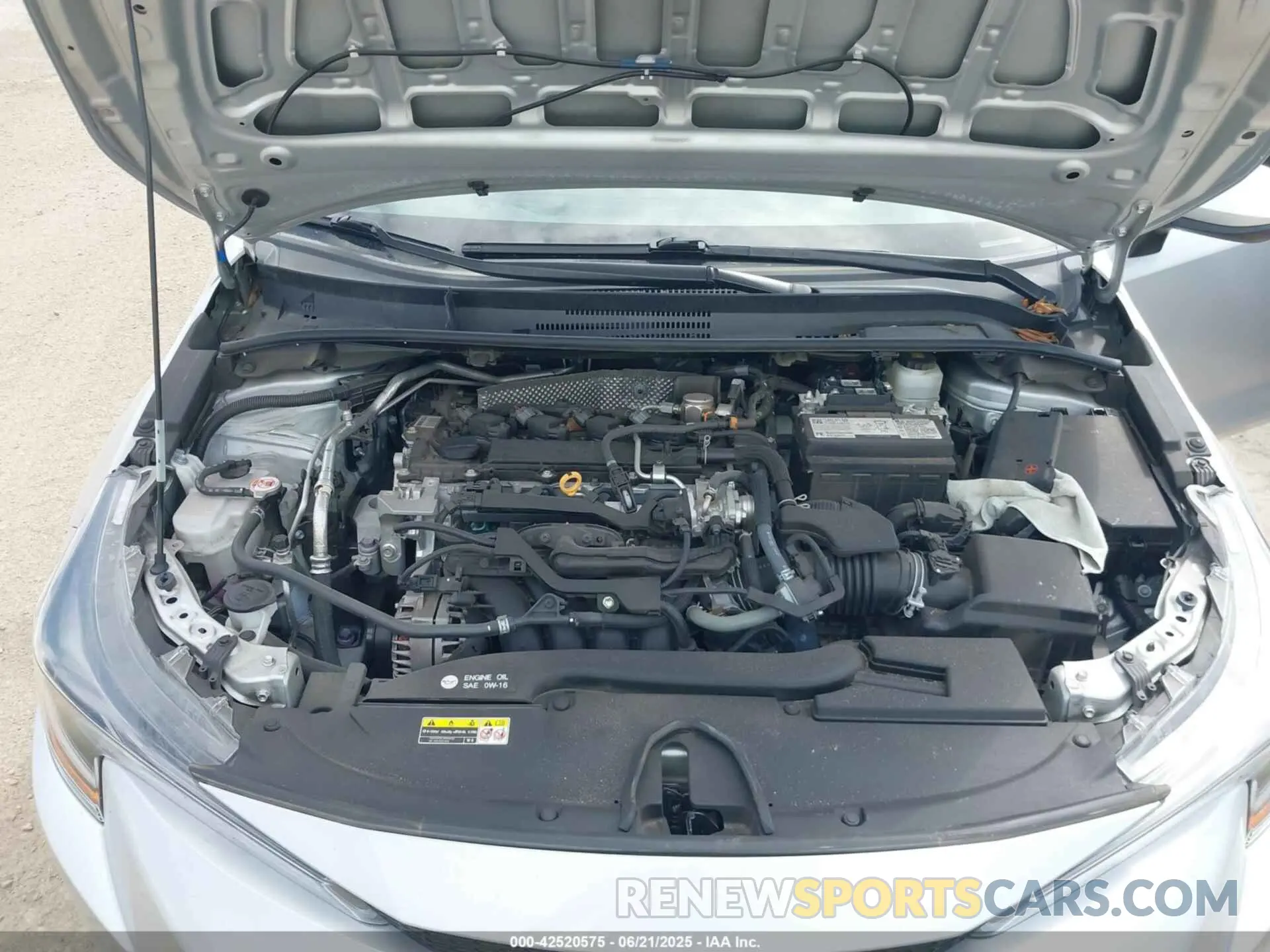 10 fotografías del automóvil dañado 5YFB4MDE2PP017134 TOYOTA COROLLA 2023