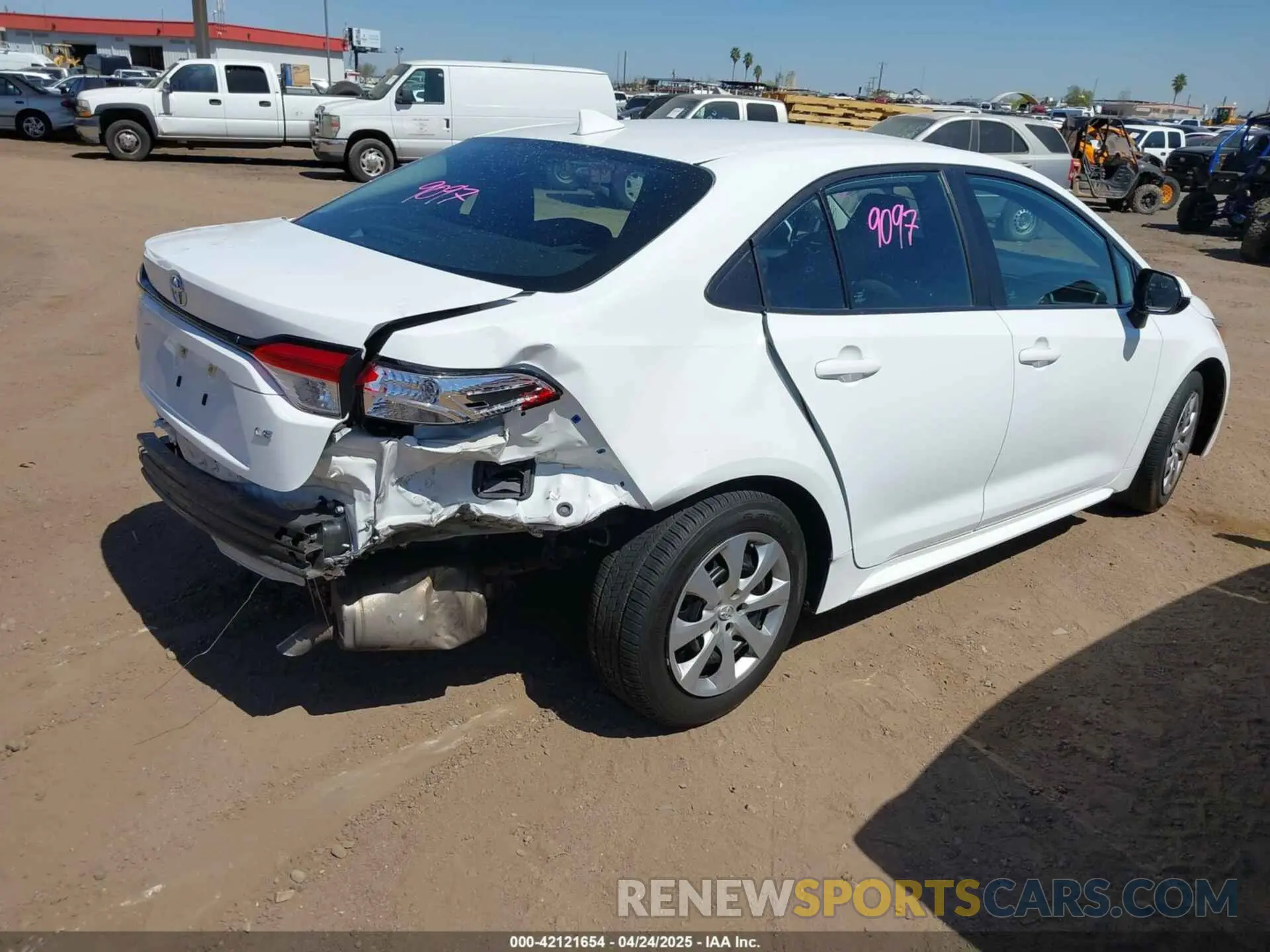 4 fotografías del automóvil dañado 5YFB4MDE2PP021765 TOYOTA COROLLA 2023