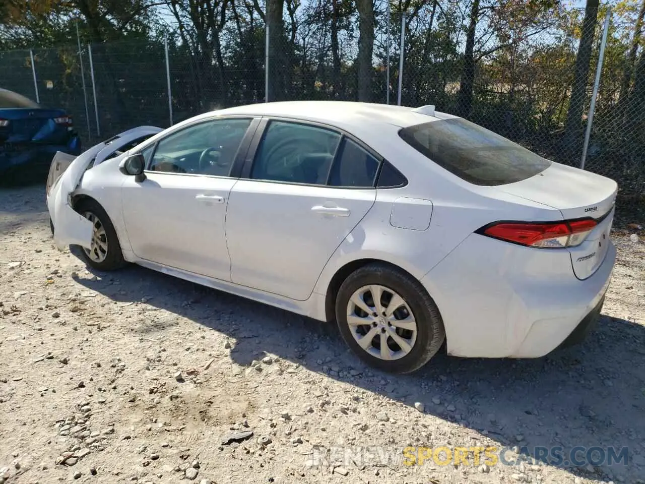 2 fotografías del automóvil dañado 5YFB4MDE2PP032054 TOYOTA COROLLA 2023