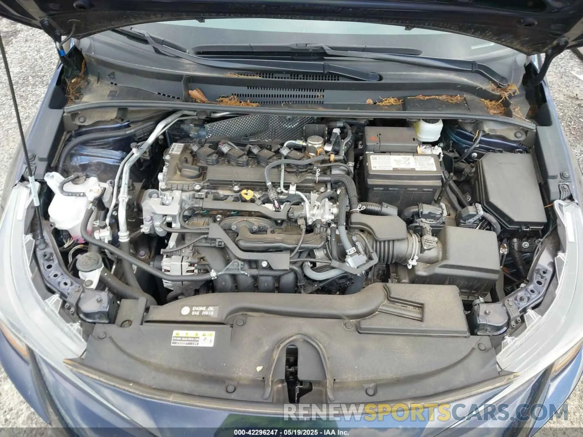 10 fotografías del automóvil dañado 5YFB4MDE2PP036735 TOYOTA COROLLA 2023