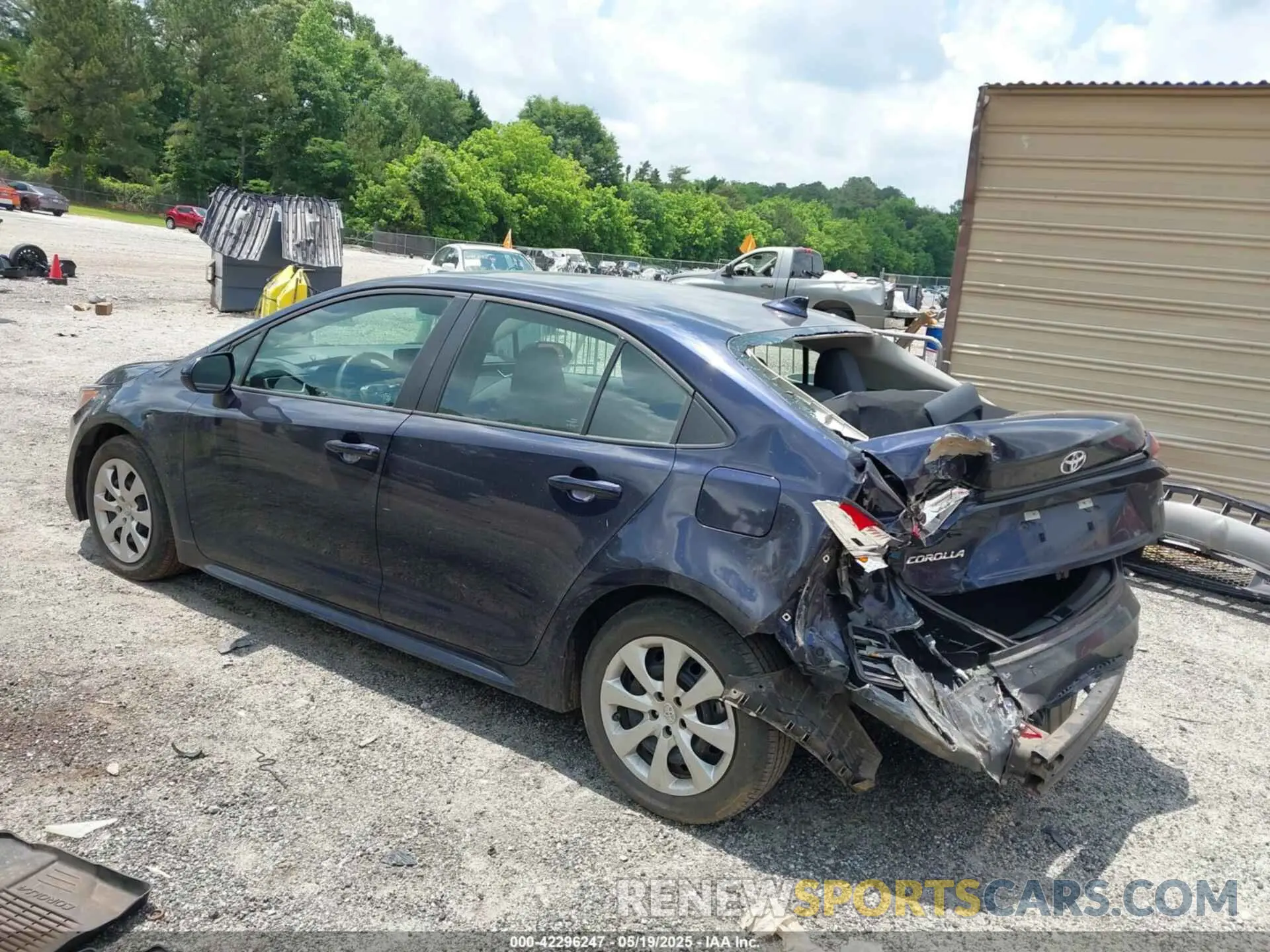 3 fotografías del automóvil dañado 5YFB4MDE2PP036735 TOYOTA COROLLA 2023