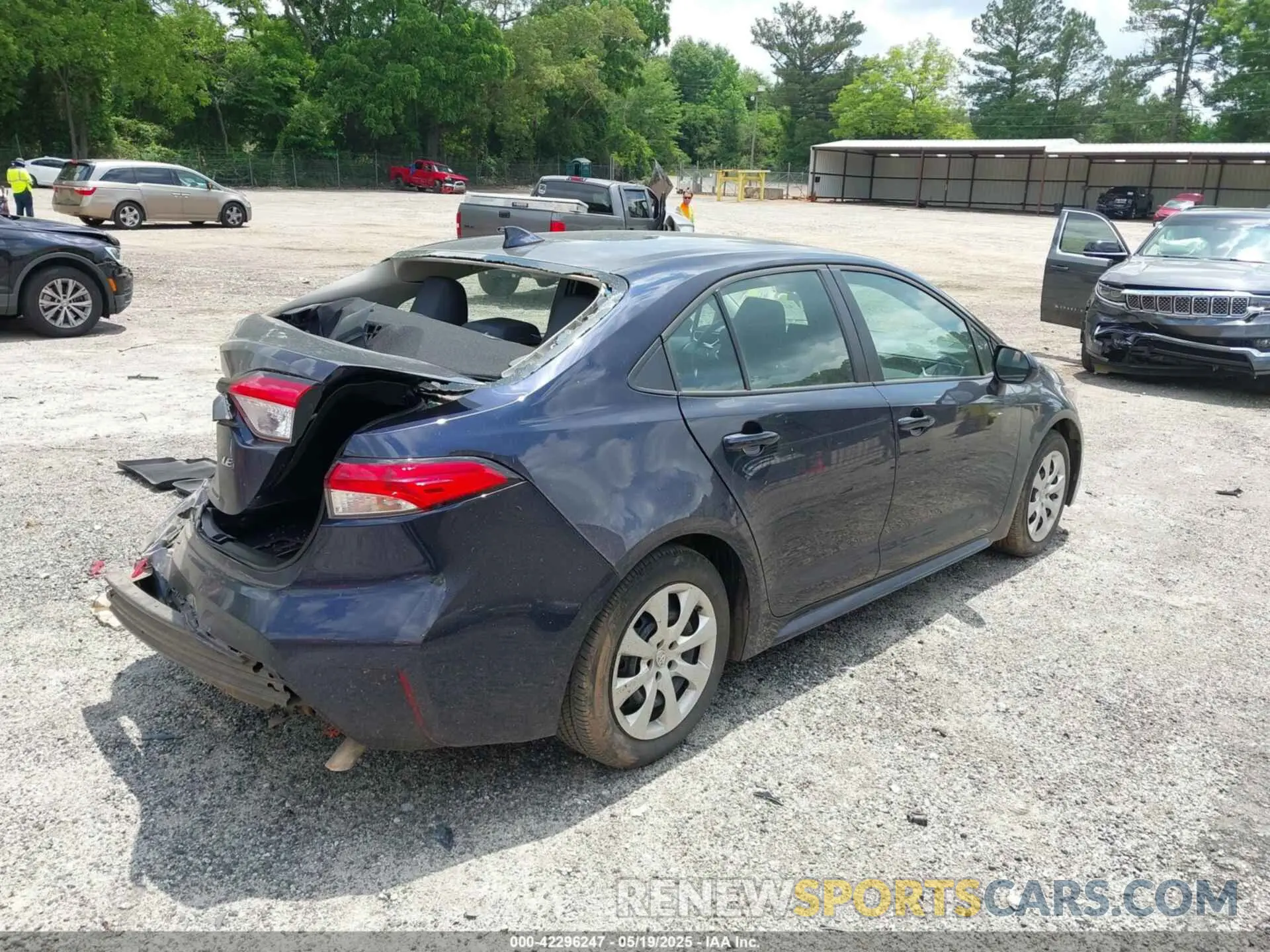 4 fotografías del automóvil dañado 5YFB4MDE2PP036735 TOYOTA COROLLA 2023