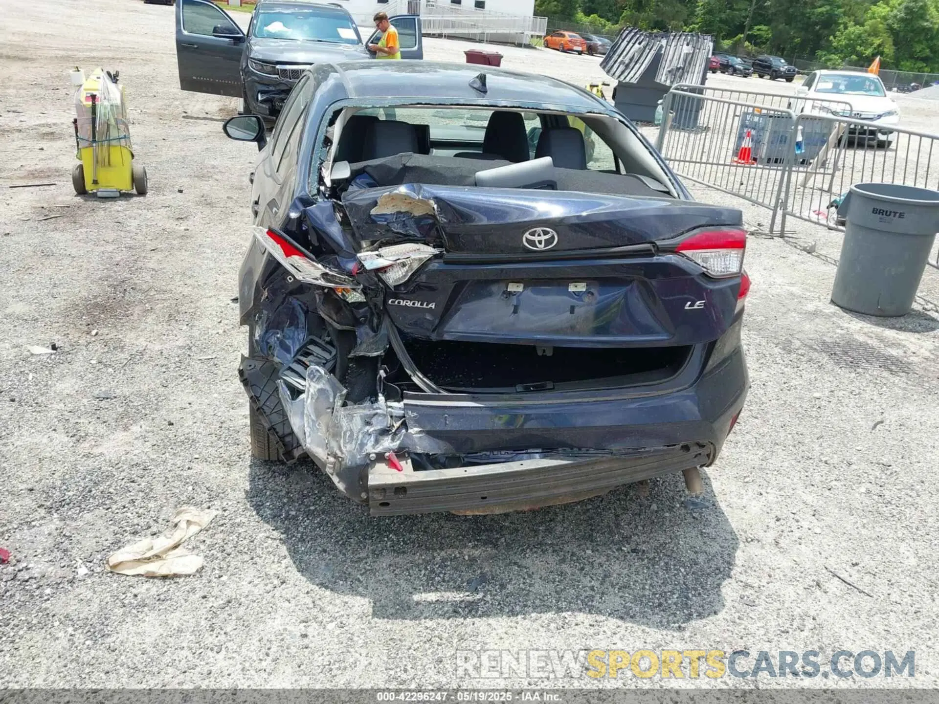 6 fotografías del automóvil dañado 5YFB4MDE2PP036735 TOYOTA COROLLA 2023