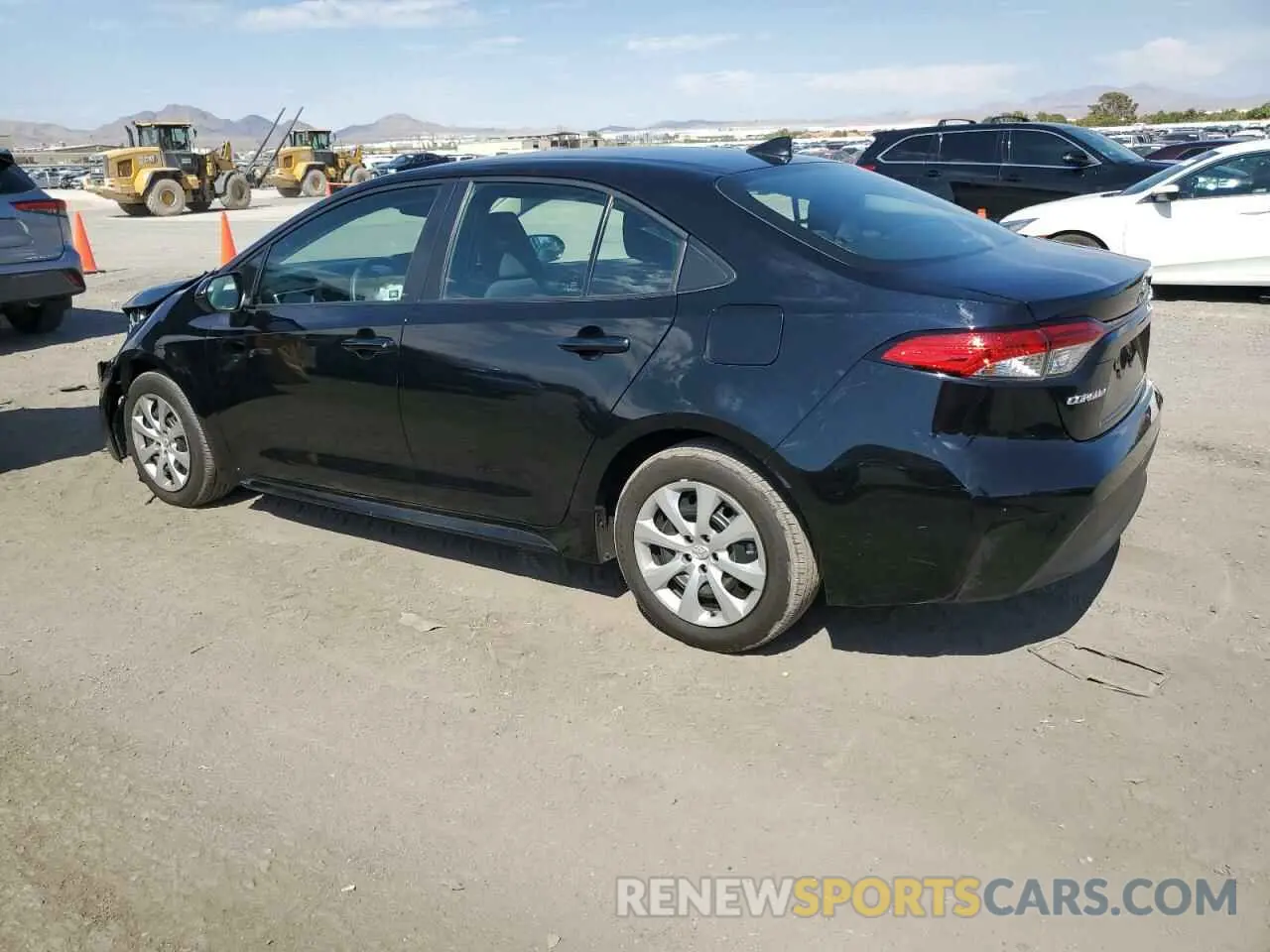 2 fotografías del automóvil dañado 5YFB4MDE2PP037786 TOYOTA COROLLA 2023
