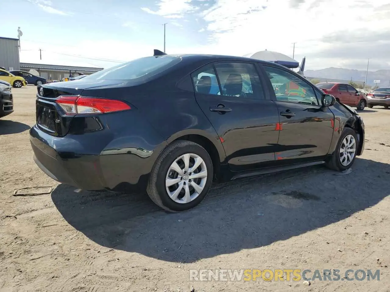 3 fotografías del automóvil dañado 5YFB4MDE2PP037786 TOYOTA COROLLA 2023