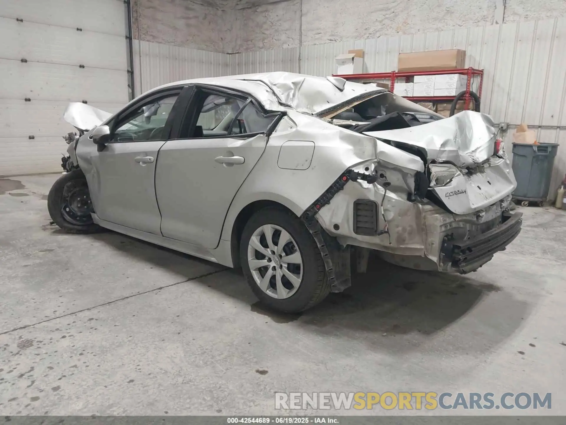 3 fotografías del automóvil dañado 5YFB4MDE2PP039540 TOYOTA COROLLA 2023