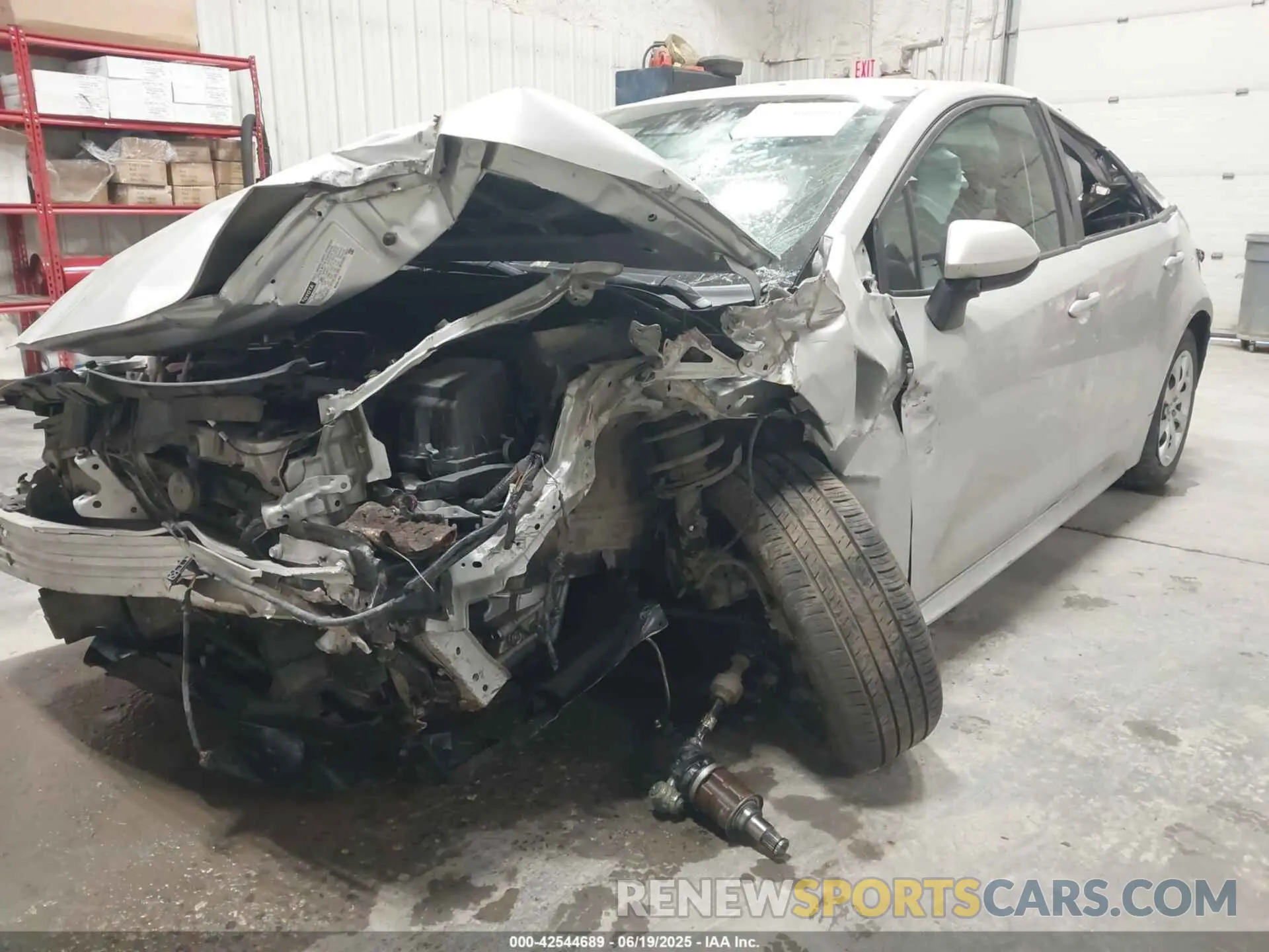 6 fotografías del automóvil dañado 5YFB4MDE2PP039540 TOYOTA COROLLA 2023