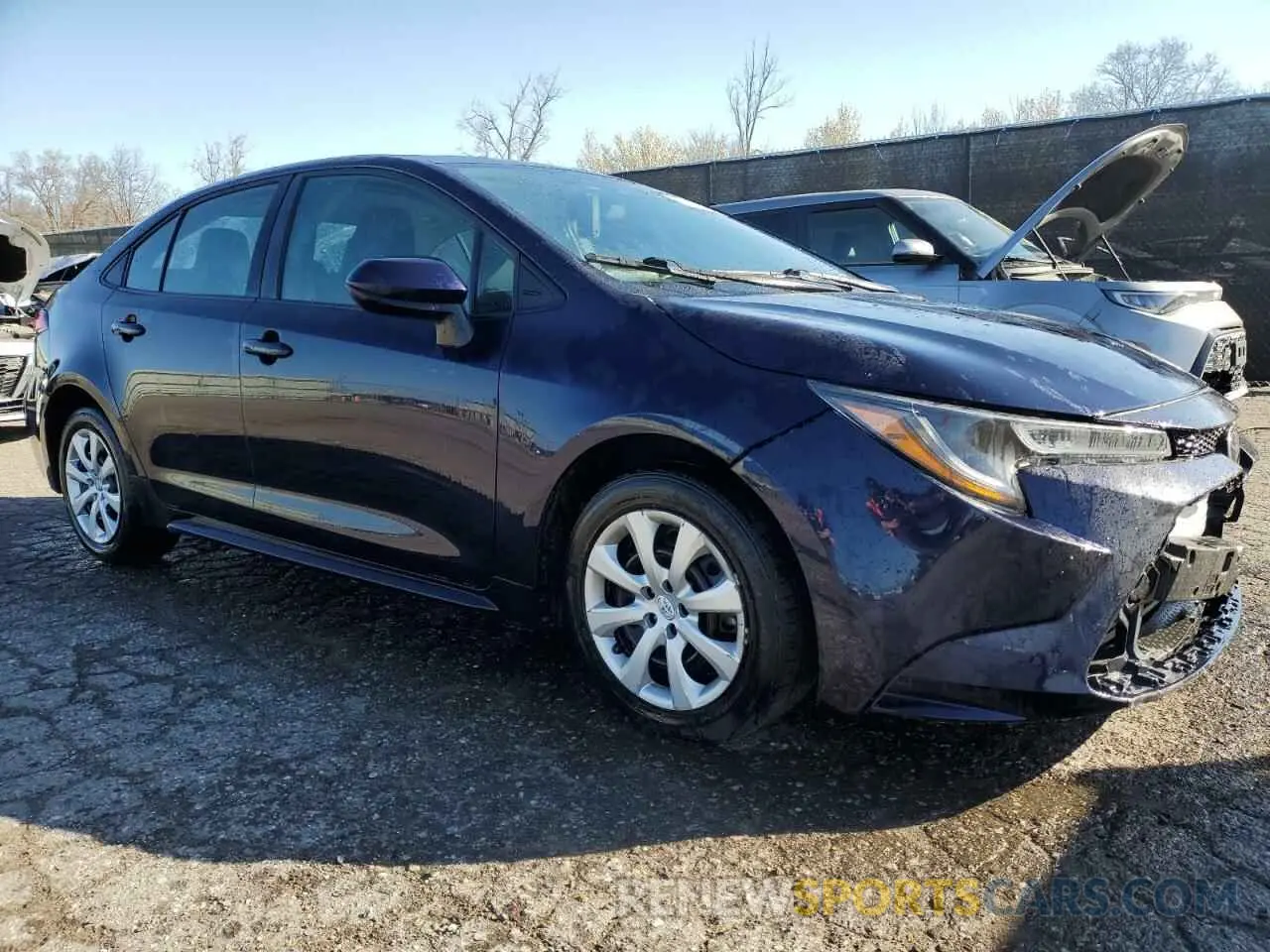 4 fotografías del automóvil dañado 5YFB4MDE2PP044656 TOYOTA COROLLA 2023