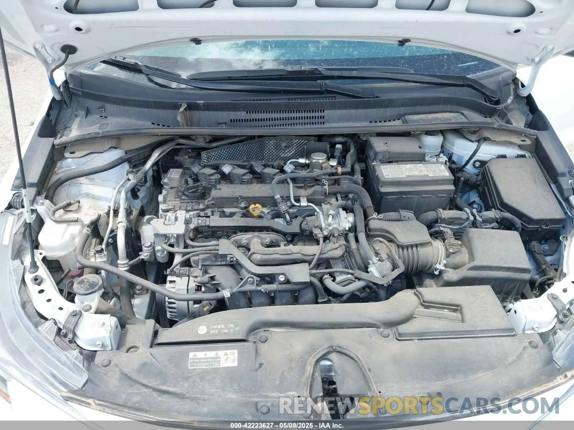 10 fotografías del automóvil dañado 5YFB4MDE2PP046567 TOYOTA COROLLA 2023