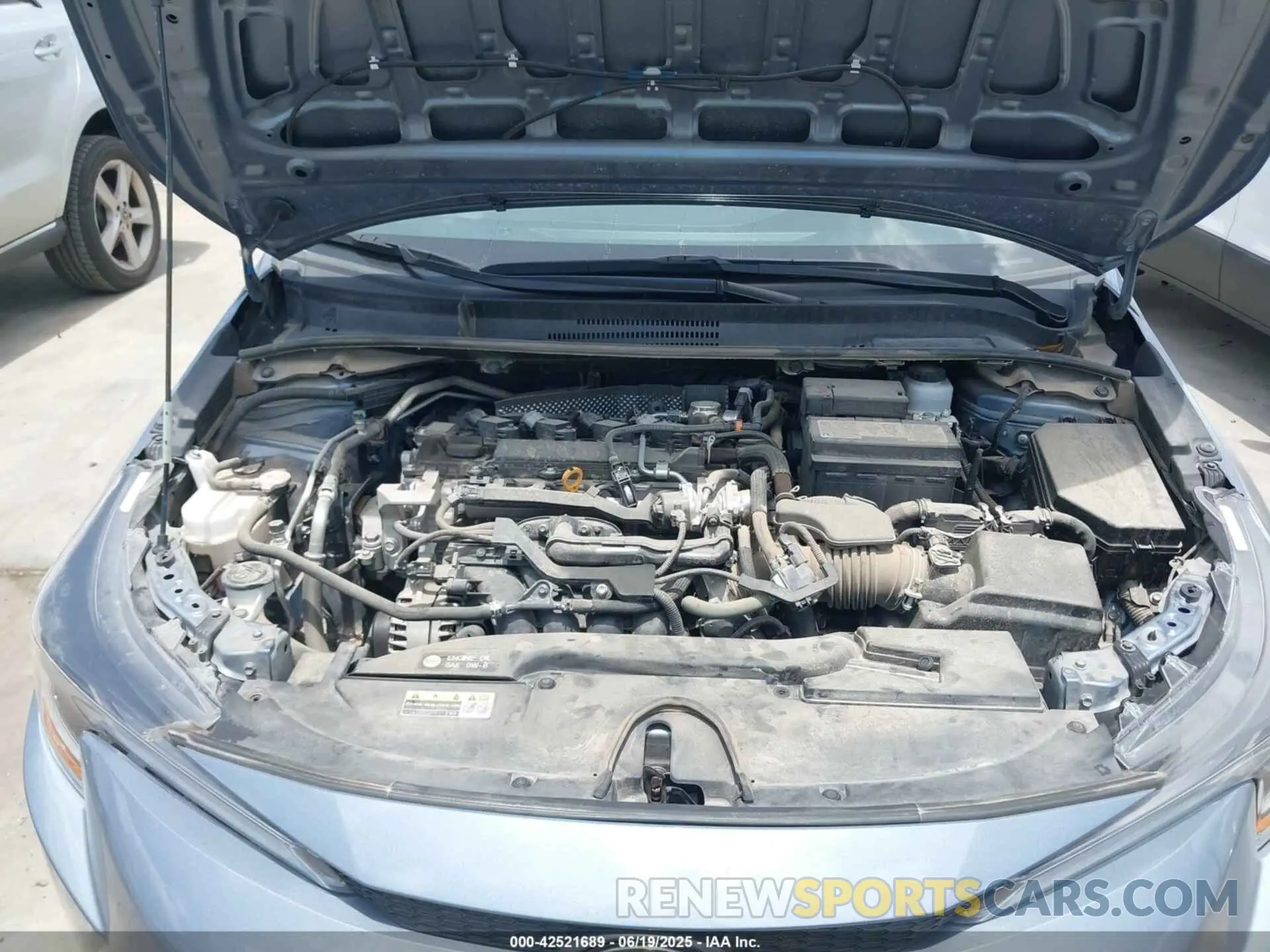 10 fotografías del automóvil dañado 5YFB4MDE2PP051557 TOYOTA COROLLA 2023