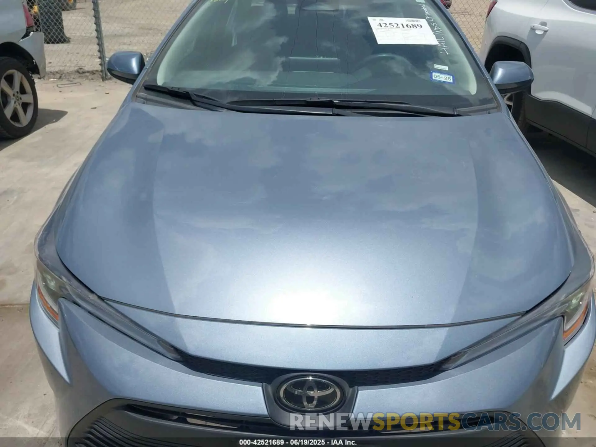 6 fotografías del automóvil dañado 5YFB4MDE2PP051557 TOYOTA COROLLA 2023