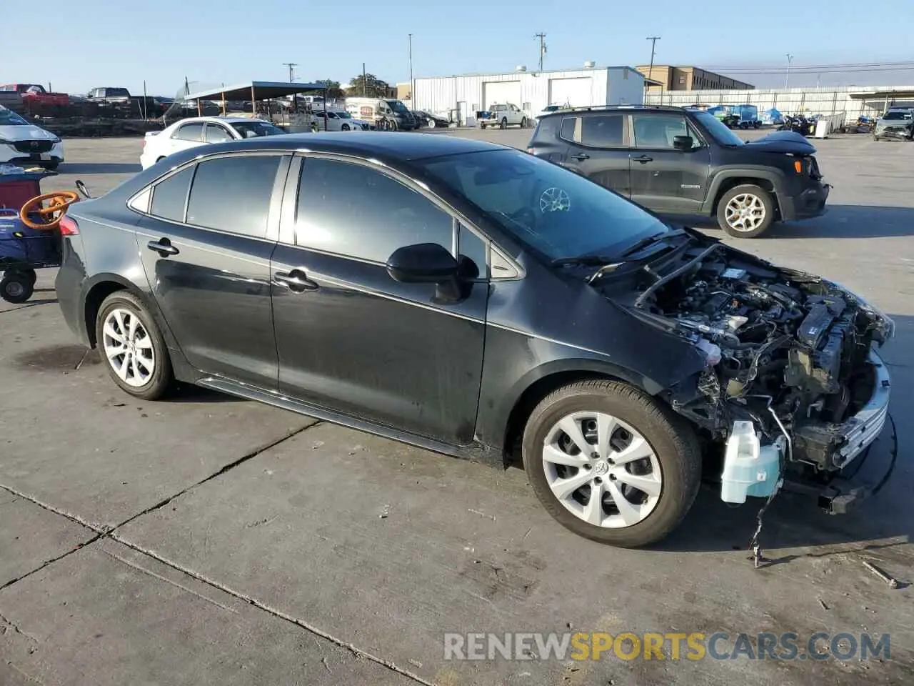 4 fotografías del automóvil dañado 5YFB4MDE2PP070500 TOYOTA COROLLA 2023