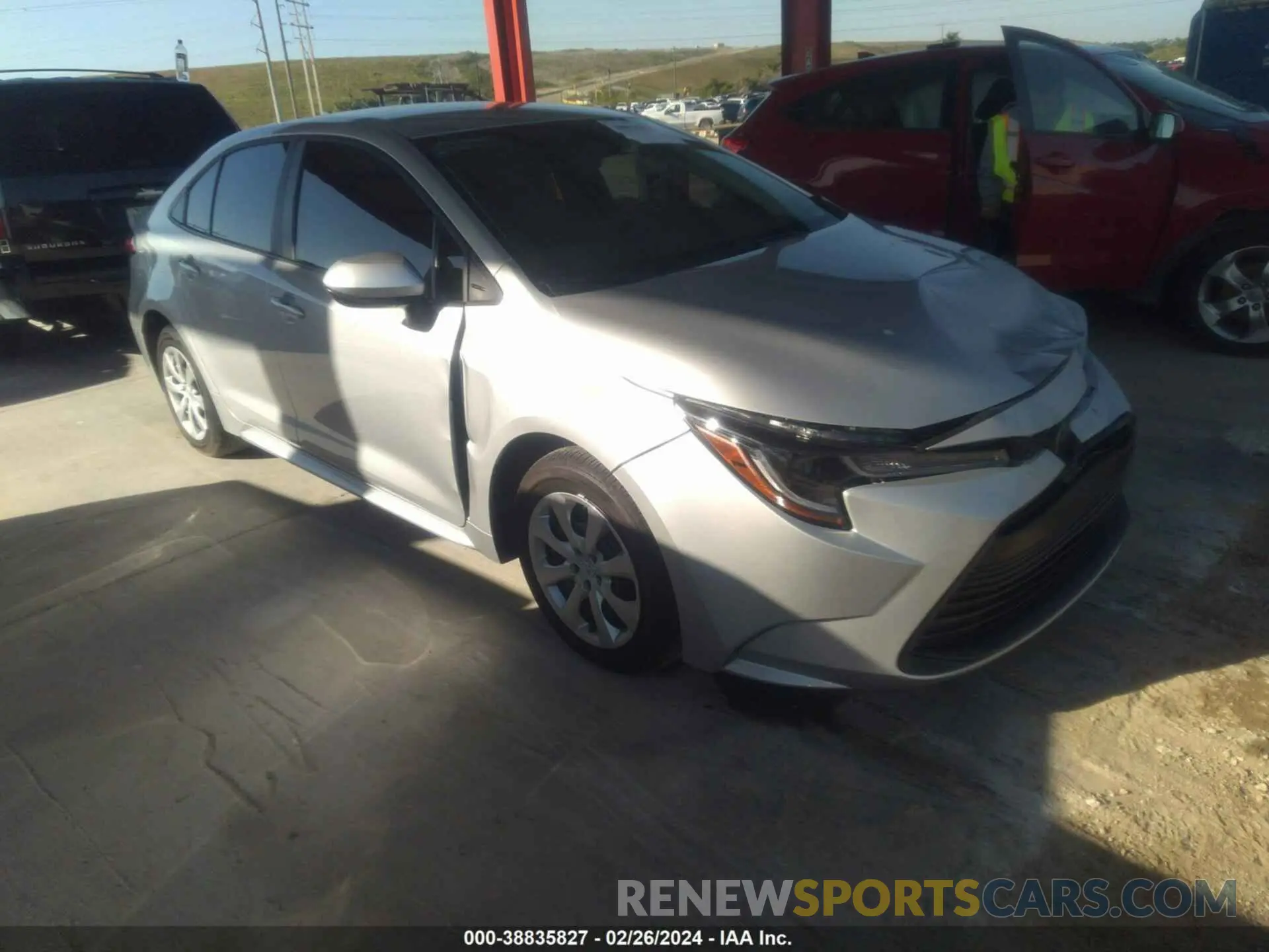 1 fotografías del automóvil dañado 5YFB4MDE2PP074868 TOYOTA COROLLA 2023