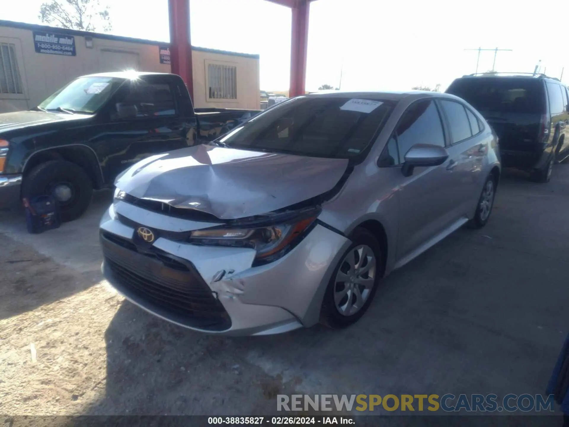 12 fotografías del automóvil dañado 5YFB4MDE2PP074868 TOYOTA COROLLA 2023
