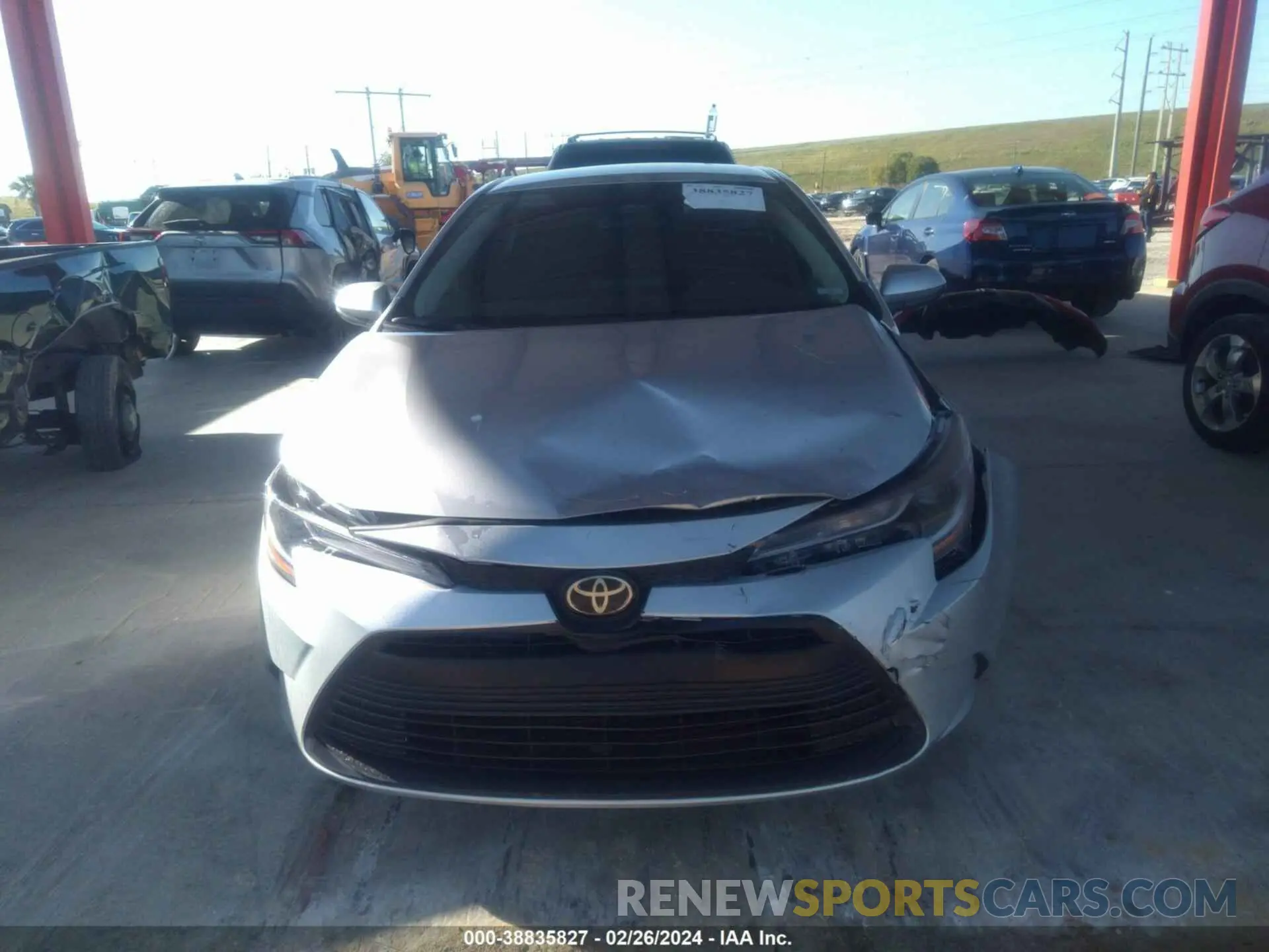 13 fotografías del automóvil dañado 5YFB4MDE2PP074868 TOYOTA COROLLA 2023
