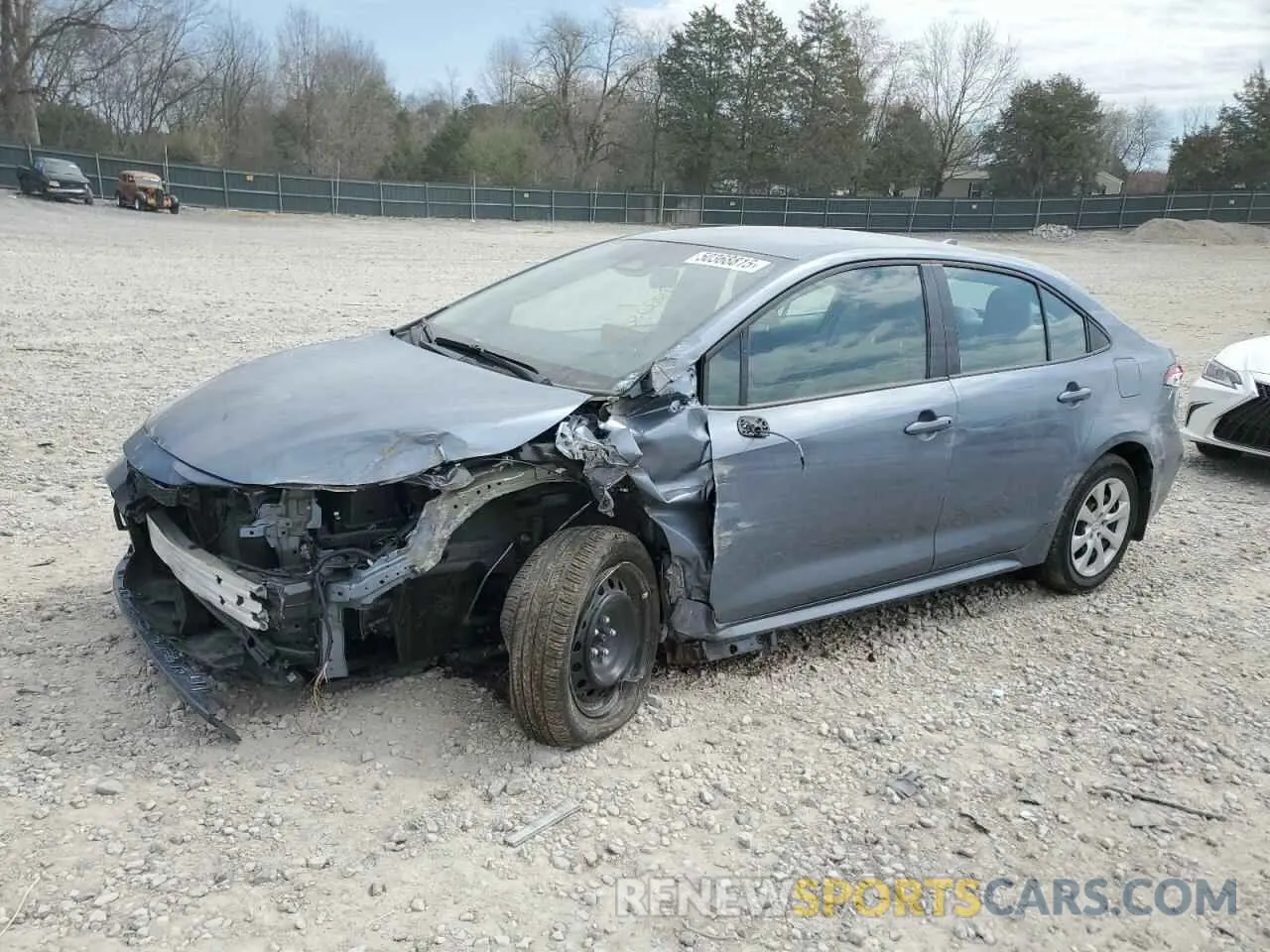 1 fotografías del automóvil dañado 5YFB4MDE2PP077334 TOYOTA COROLLA 2023