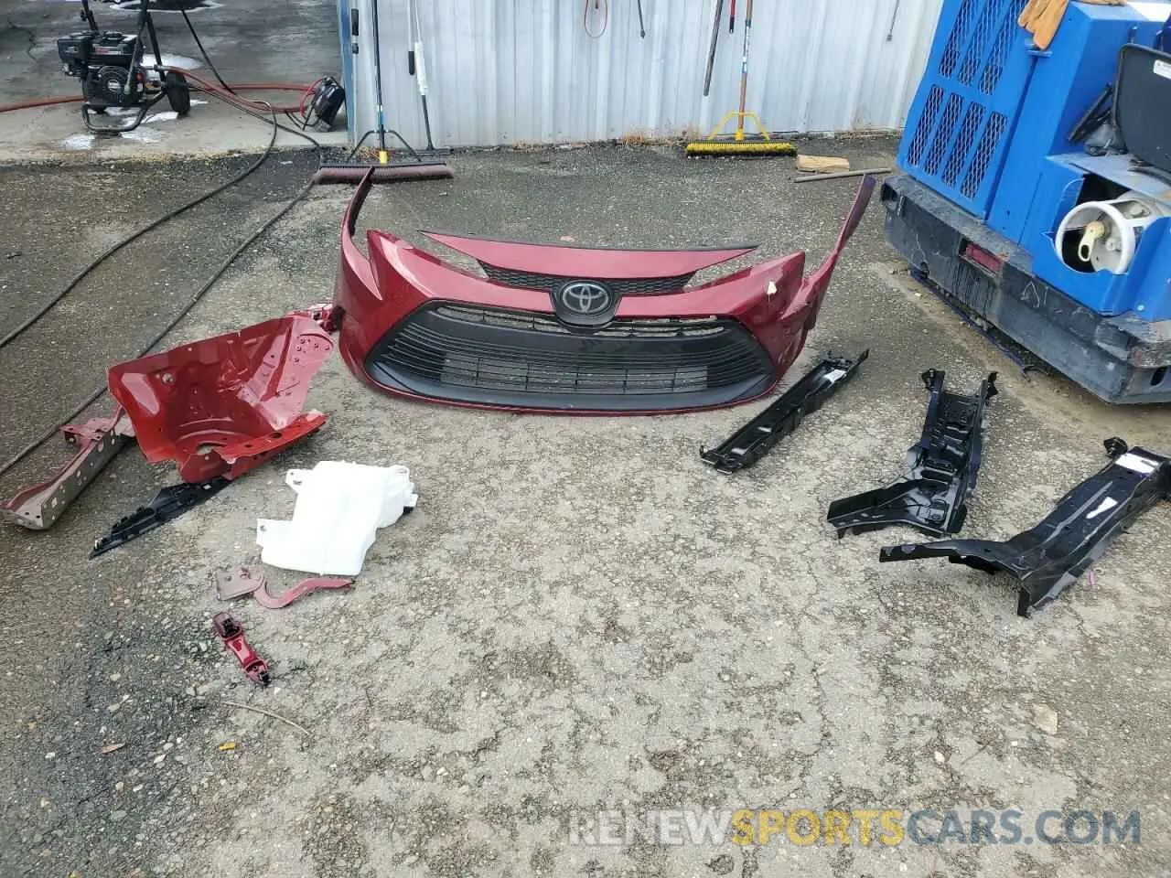12 fotografías del automóvil dañado 5YFB4MDE2PP079620 TOYOTA COROLLA 2023
