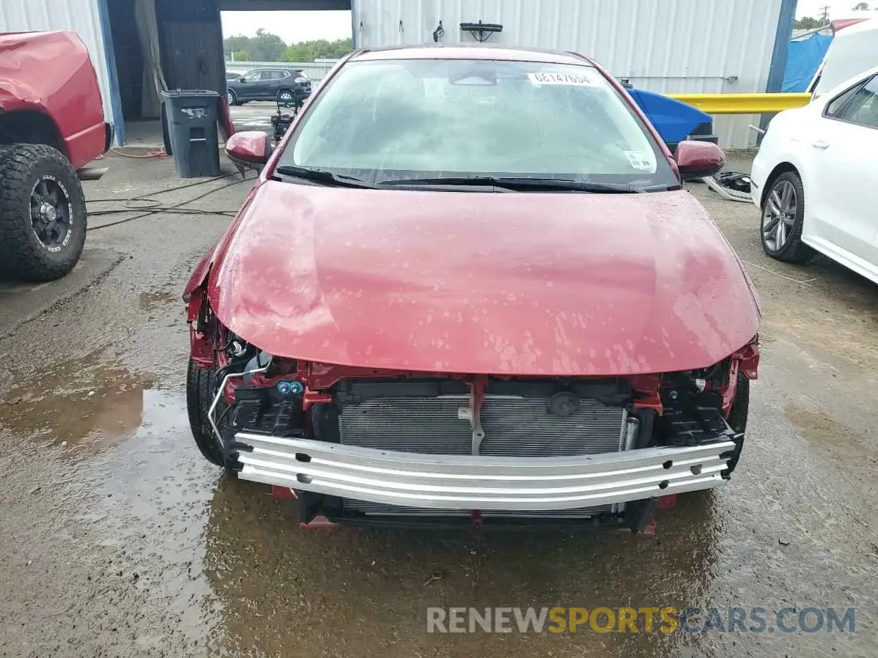5 fotografías del automóvil dañado 5YFB4MDE2PP079620 TOYOTA COROLLA 2023