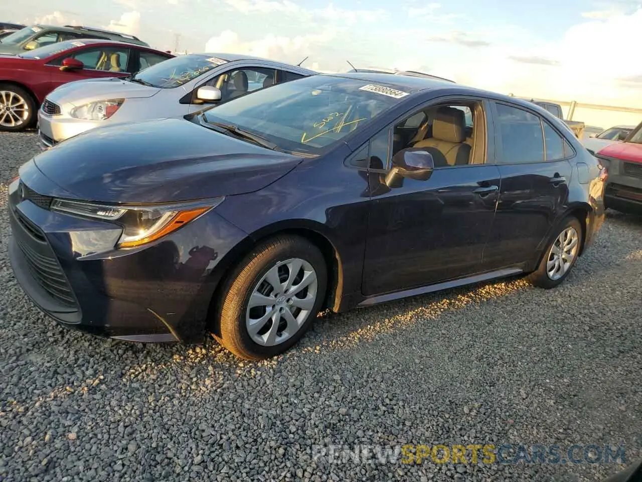 1 fotografías del automóvil dañado 5YFB4MDE3PP006434 TOYOTA COROLLA 2023