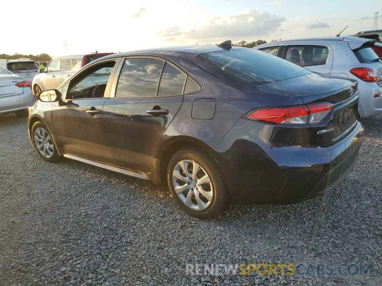 2 fotografías del automóvil dañado 5YFB4MDE3PP006434 TOYOTA COROLLA 2023