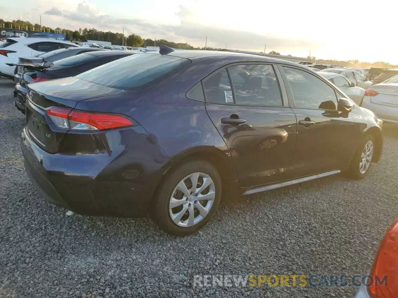 3 fotografías del automóvil dañado 5YFB4MDE3PP006434 TOYOTA COROLLA 2023