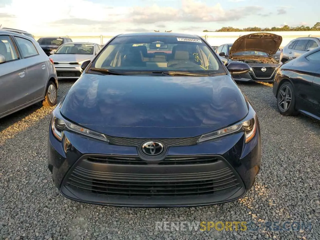 5 fotografías del automóvil dañado 5YFB4MDE3PP006434 TOYOTA COROLLA 2023