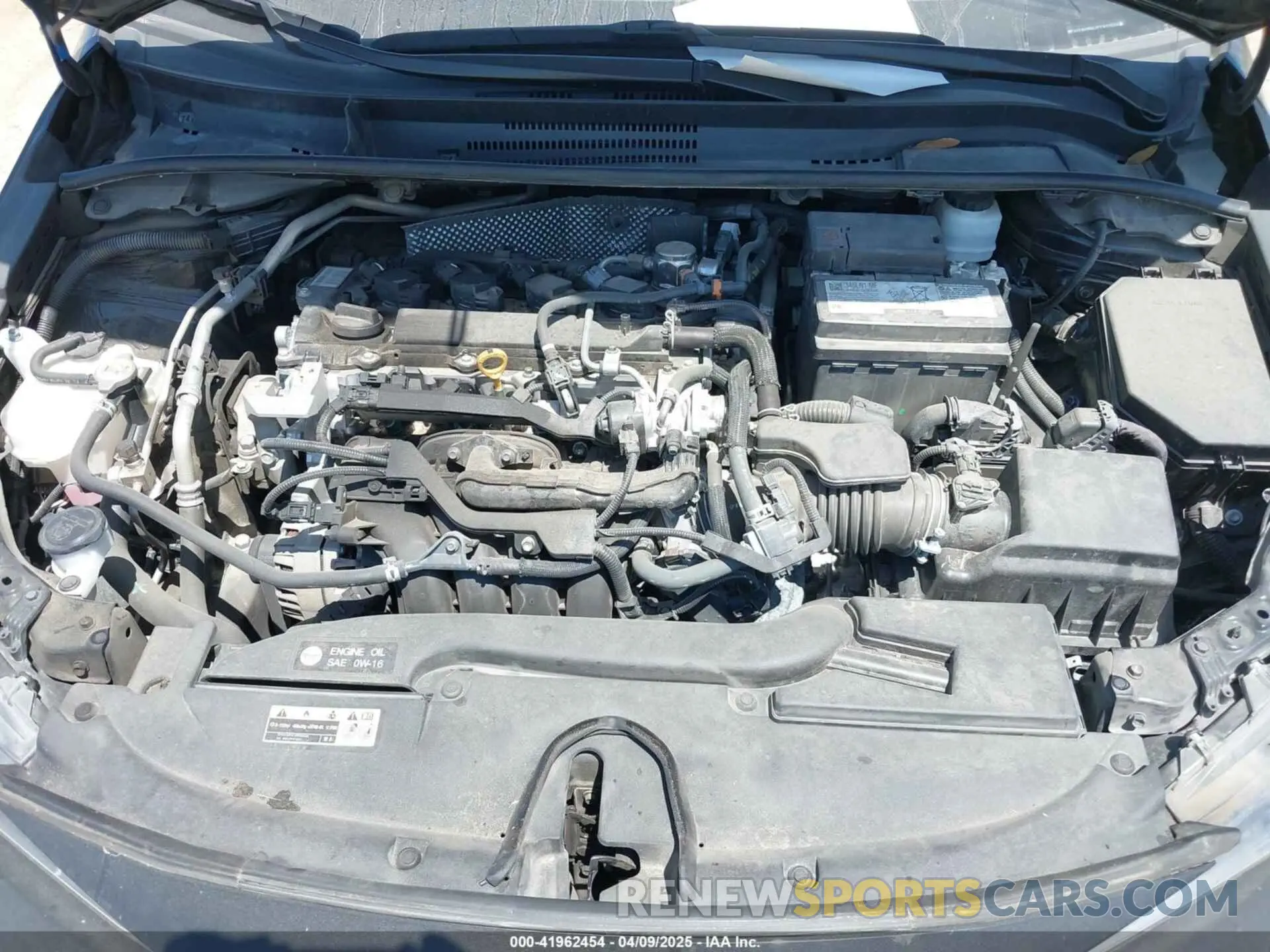 10 fotografías del automóvil dañado 5YFB4MDE3PP011620 TOYOTA COROLLA 2023