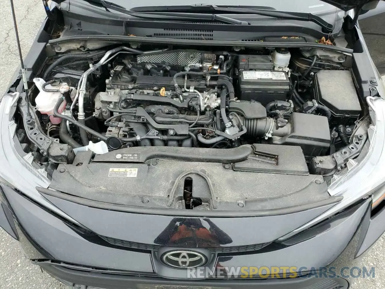 11 fotografías del automóvil dañado 5YFB4MDE3PP021614 TOYOTA COROLLA 2023