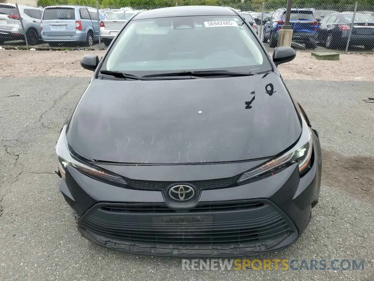 5 fotografías del automóvil dañado 5YFB4MDE3PP021614 TOYOTA COROLLA 2023