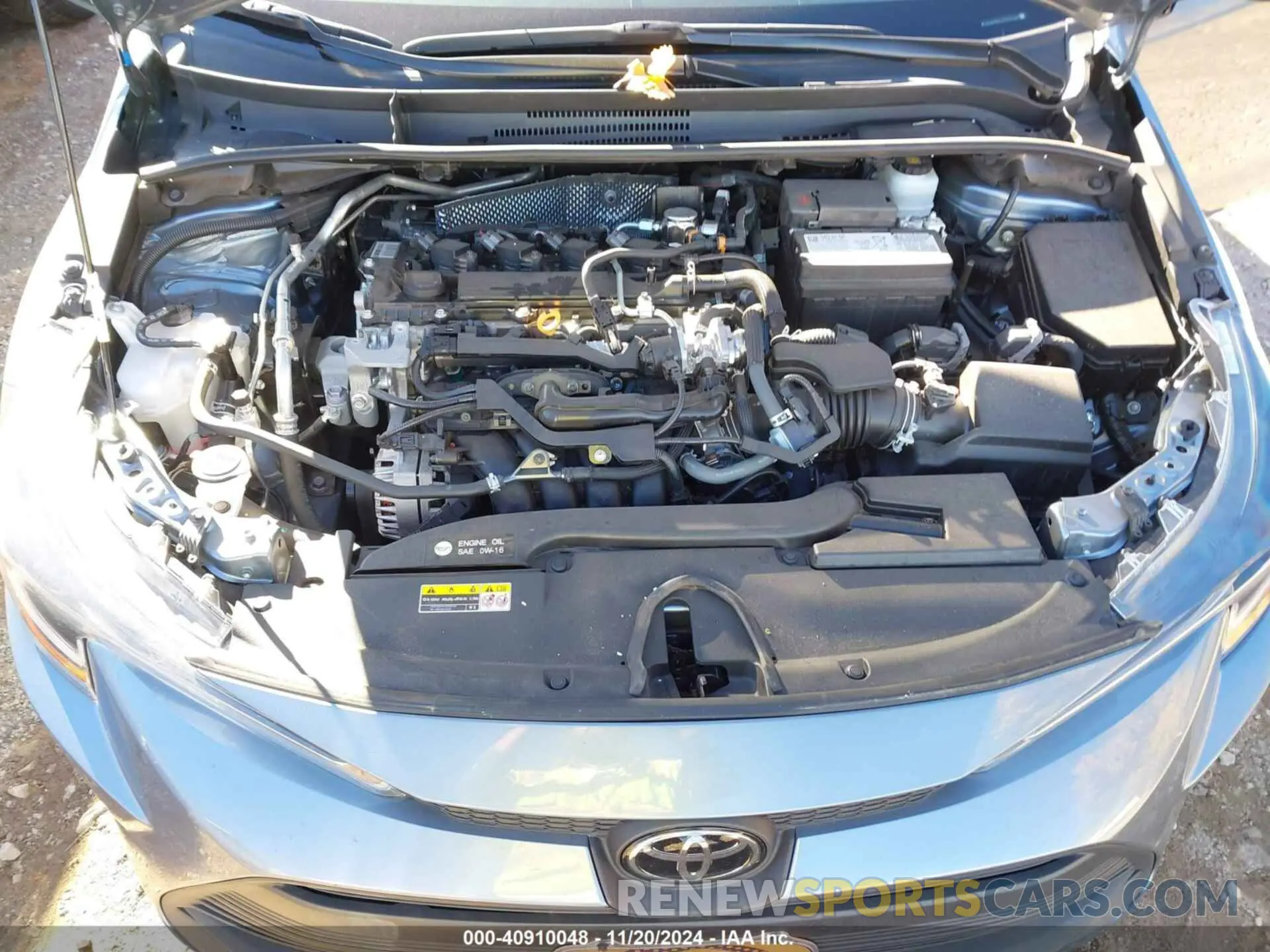 10 fotografías del automóvil dañado 5YFB4MDE3PP024500 TOYOTA COROLLA 2023