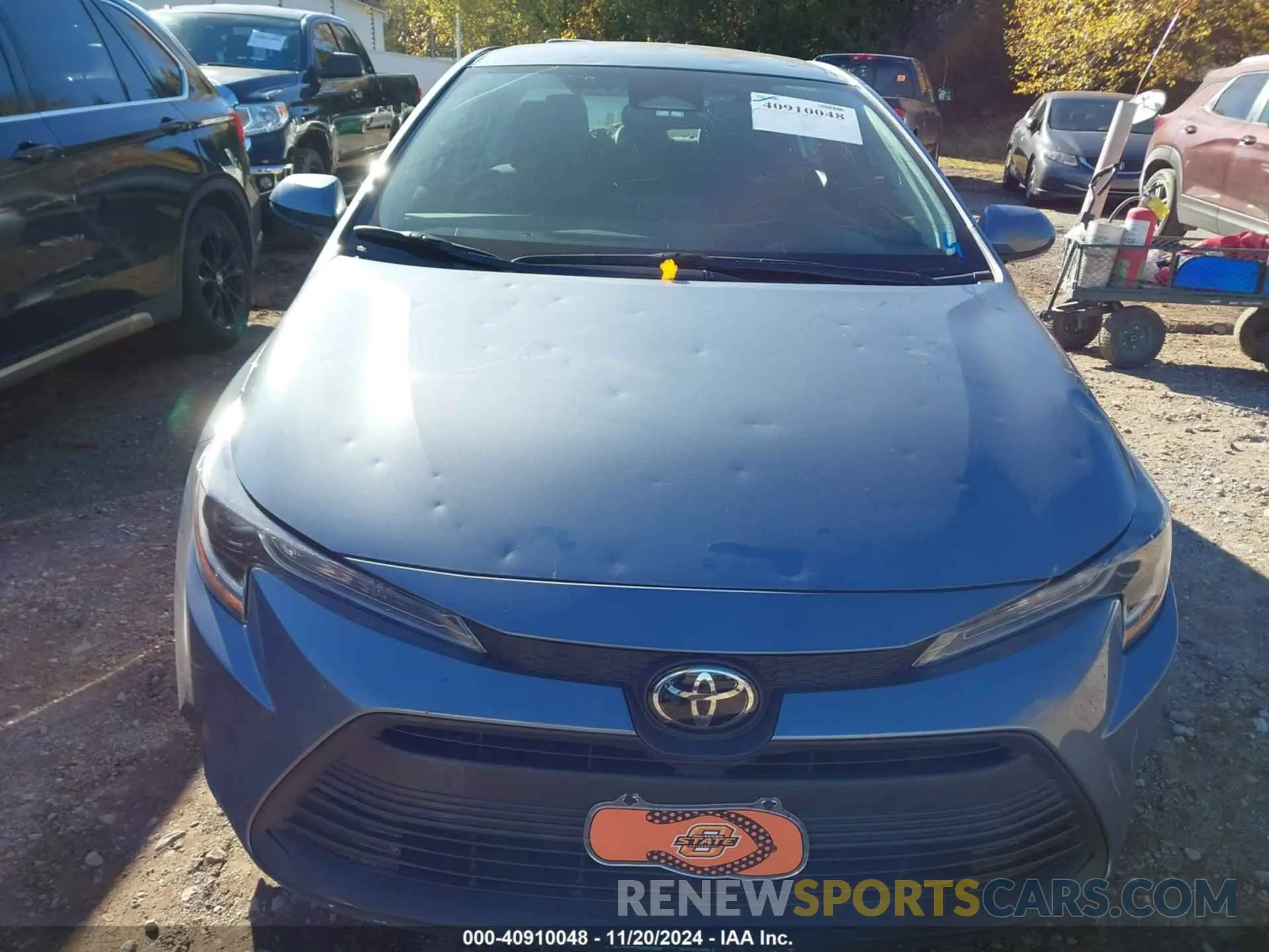 12 fotografías del automóvil dañado 5YFB4MDE3PP024500 TOYOTA COROLLA 2023