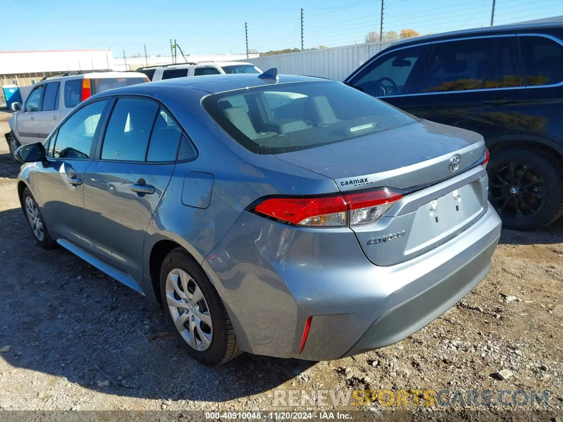 3 fotografías del automóvil dañado 5YFB4MDE3PP024500 TOYOTA COROLLA 2023