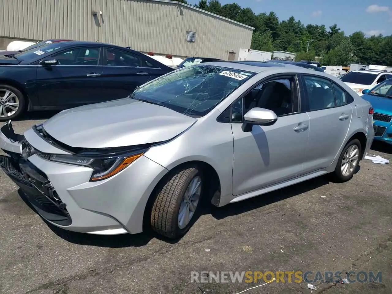 1 fotografías del automóvil dañado 5YFB4MDE3PP026215 TOYOTA COROLLA 2023