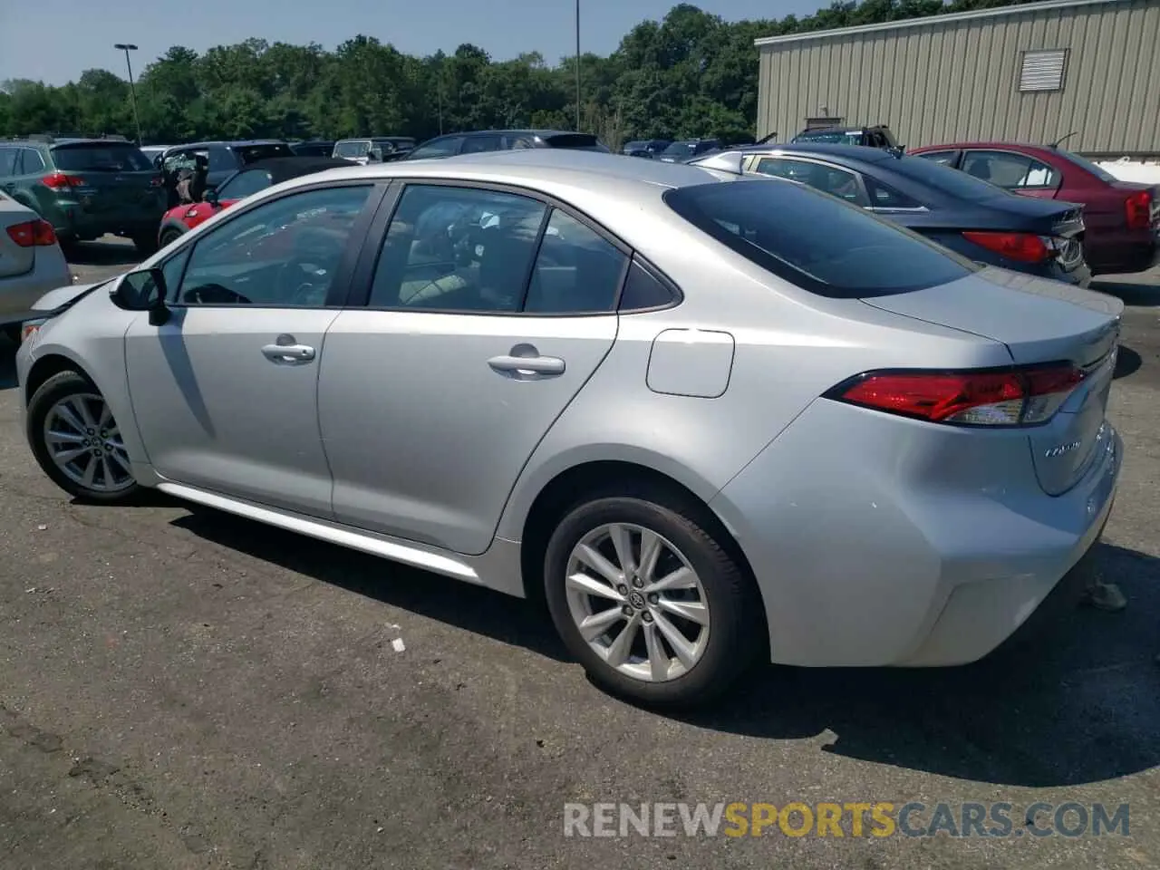 2 fotografías del automóvil dañado 5YFB4MDE3PP026215 TOYOTA COROLLA 2023