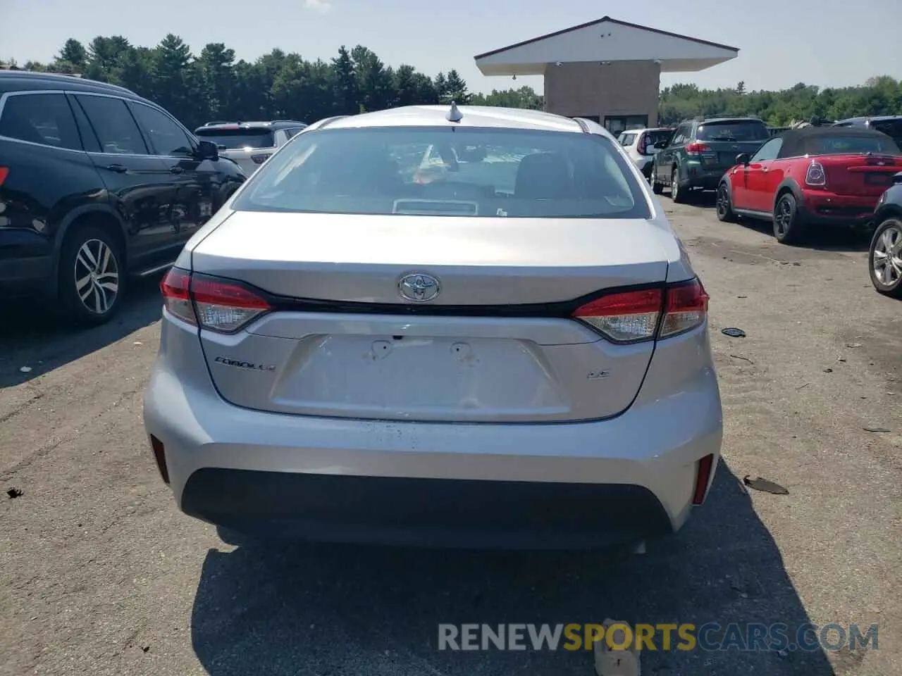 6 fotografías del automóvil dañado 5YFB4MDE3PP026215 TOYOTA COROLLA 2023