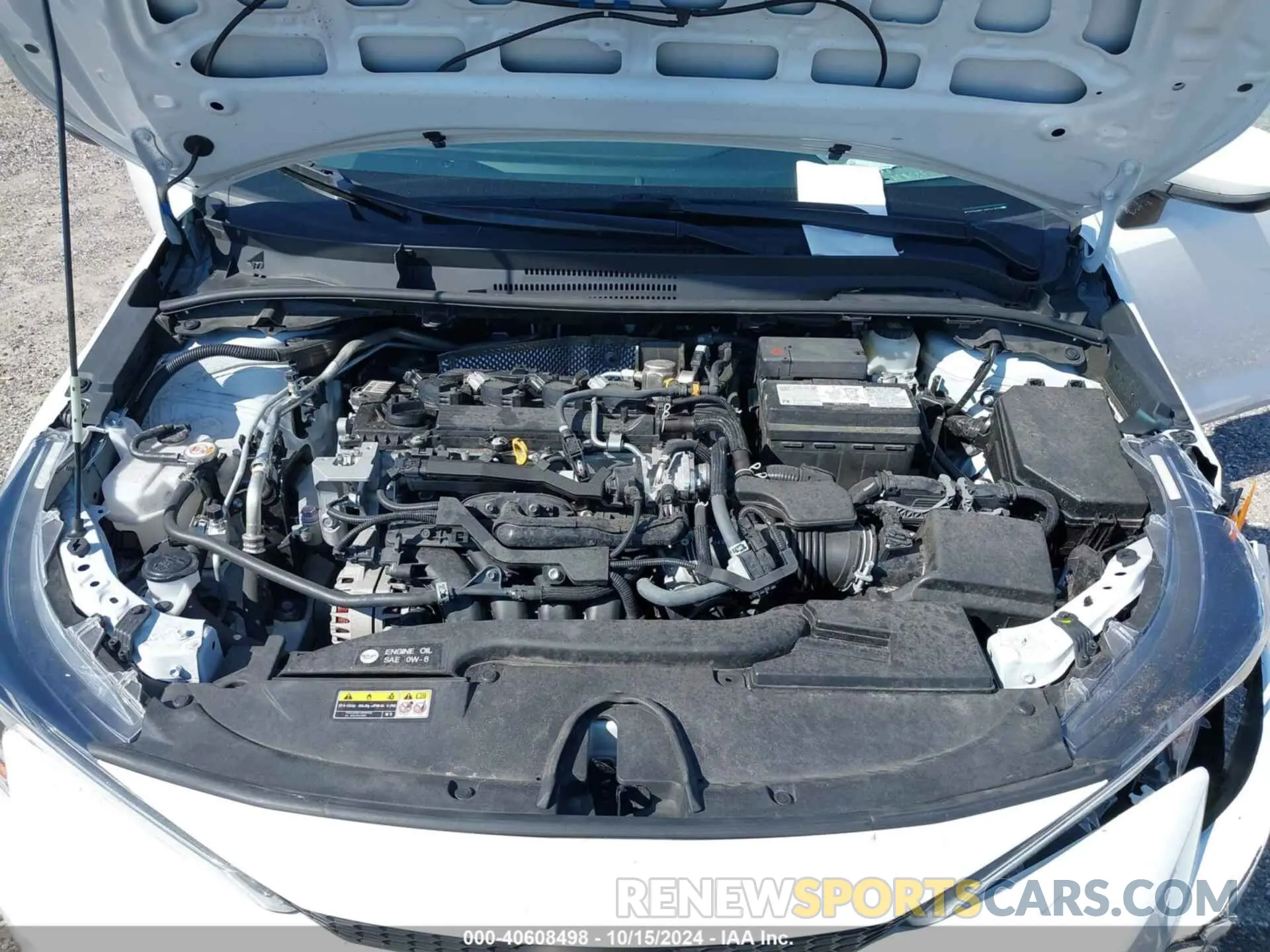 10 fotografías del automóvil dañado 5YFB4MDE3PP043869 TOYOTA COROLLA 2023