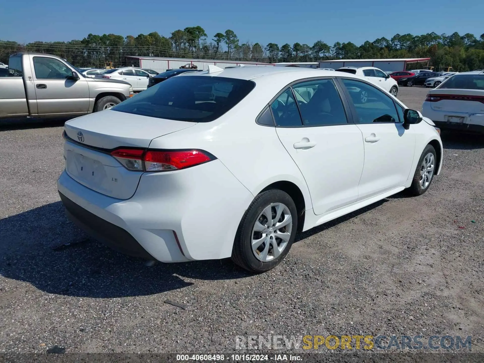 4 fotografías del automóvil dañado 5YFB4MDE3PP043869 TOYOTA COROLLA 2023
