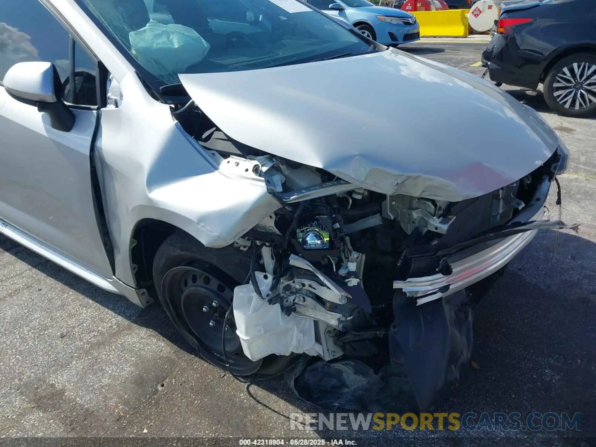 6 fotografías del automóvil dañado 5YFB4MDE3PP044780 TOYOTA COROLLA 2023