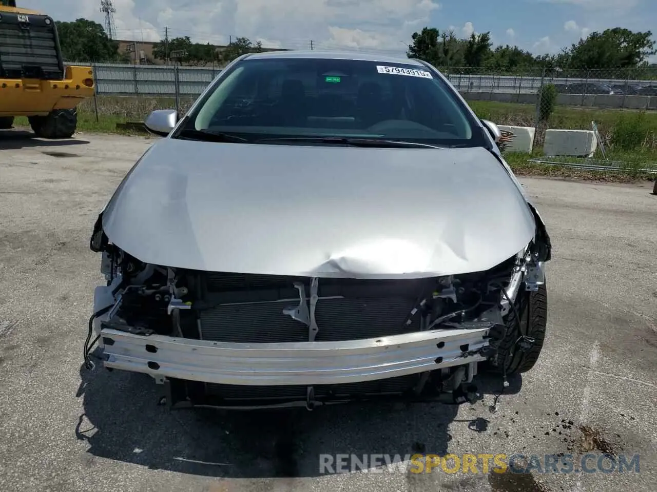 5 fotografías del automóvil dañado 5YFB4MDE3PP046710 TOYOTA COROLLA 2023