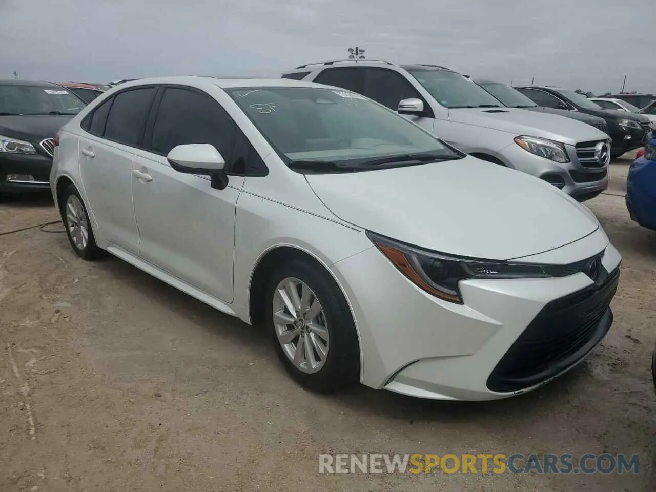 4 fotografías del automóvil dañado 5YFB4MDE3PP047260 TOYOTA COROLLA 2023