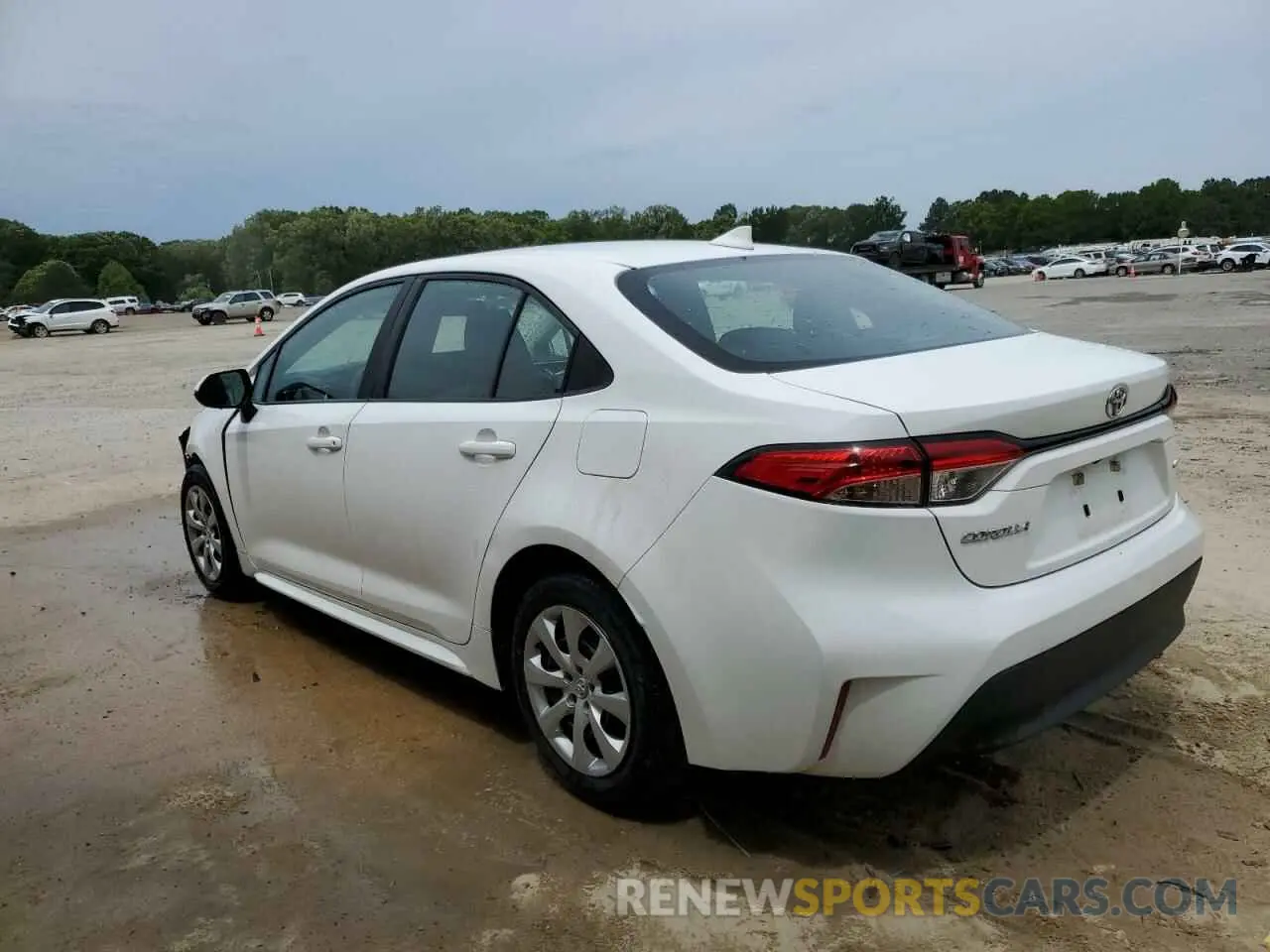 2 fotografías del automóvil dañado 5YFB4MDE3PP048330 TOYOTA COROLLA 2023