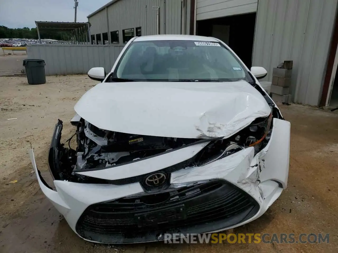 5 fotografías del automóvil dañado 5YFB4MDE3PP048330 TOYOTA COROLLA 2023